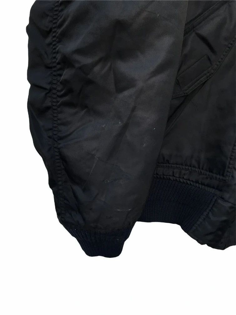 Japanese Brand Ba-Tsu Nylon Bombers Riversible Streetwear Jacket ( FADED ) Size US L / EU 52-54 / 3 - 7 Thumbnail