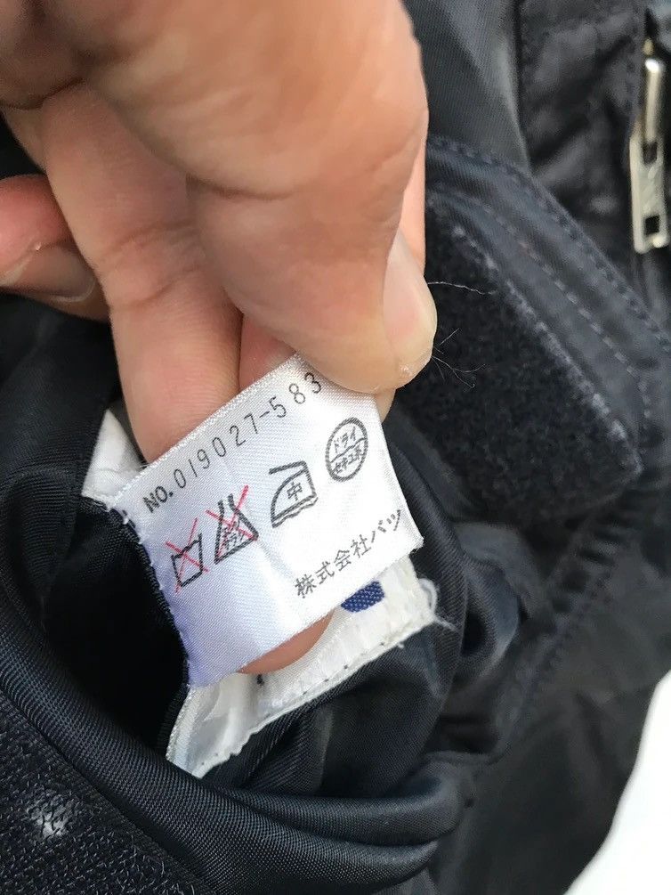 Japanese Brand Ba-Tsu Nylon Bombers Riversible Streetwear Jacket ( FADED ) Size US L / EU 52-54 / 3 - 5 Thumbnail