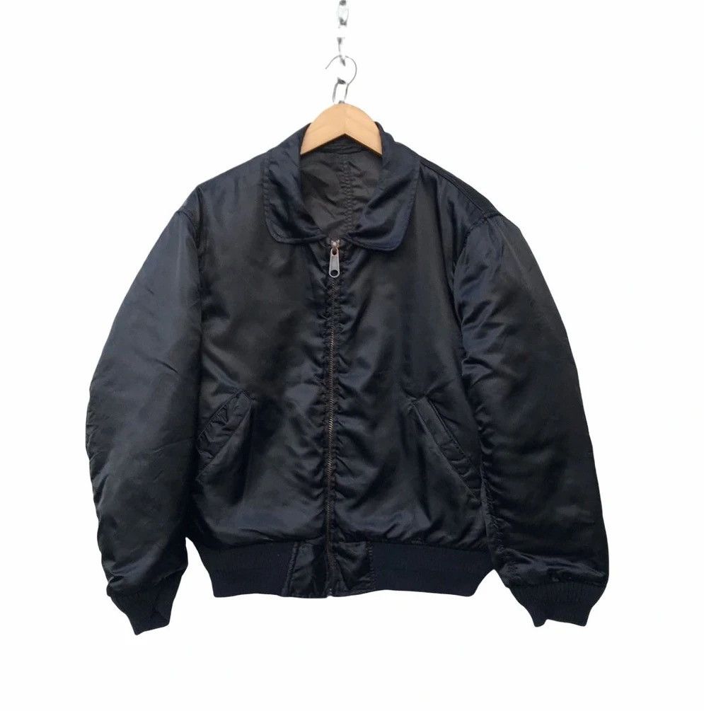 Japanese Brand Ba-Tsu Nylon Bombers Riversible Streetwear Jacket ( FADED ) Size US L / EU 52-54 / 3 - 2 Thumbnail
