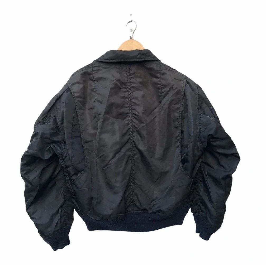 Japanese Brand Ba-Tsu Nylon Bombers Riversible Streetwear Jacket ( FADED ) Size US L / EU 52-54 / 3 - 9 Thumbnail