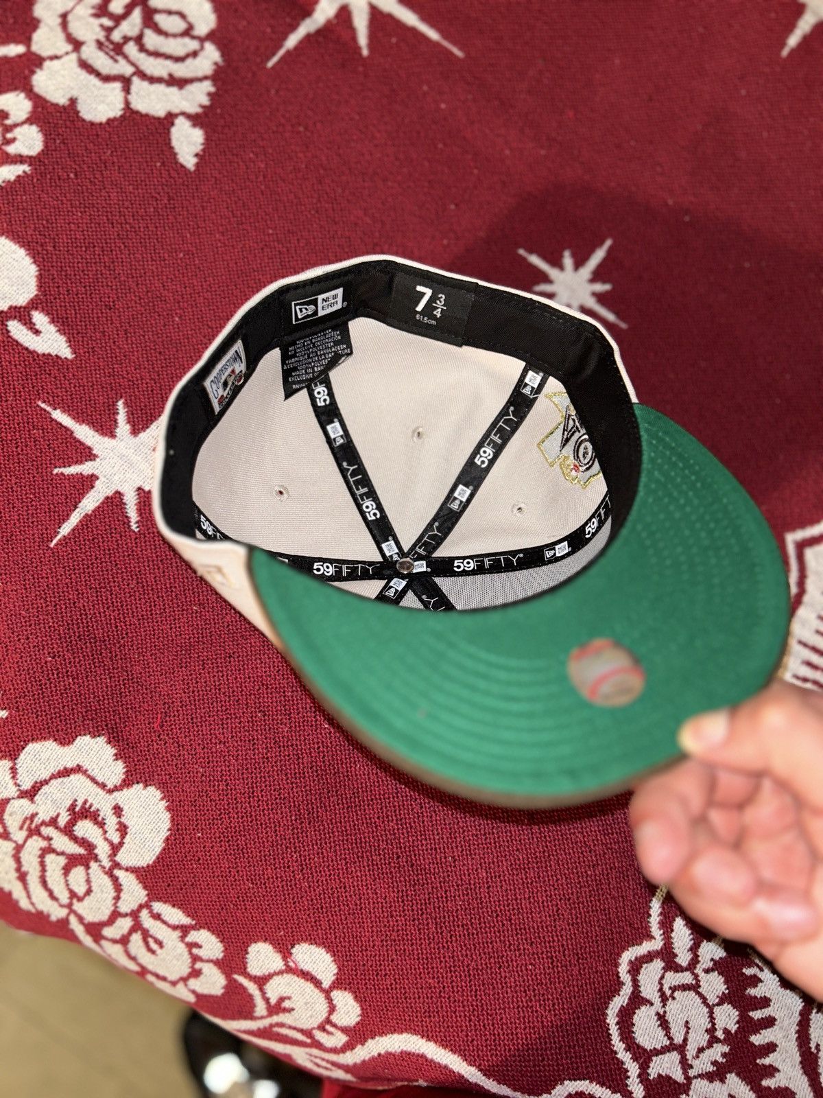 Hat Club × MyFitteds × New Era 7 3/4 stash1250 Ty mathis Texas rangers orgullo fitted hat Size ONE SIZE - 5 Thumbnail