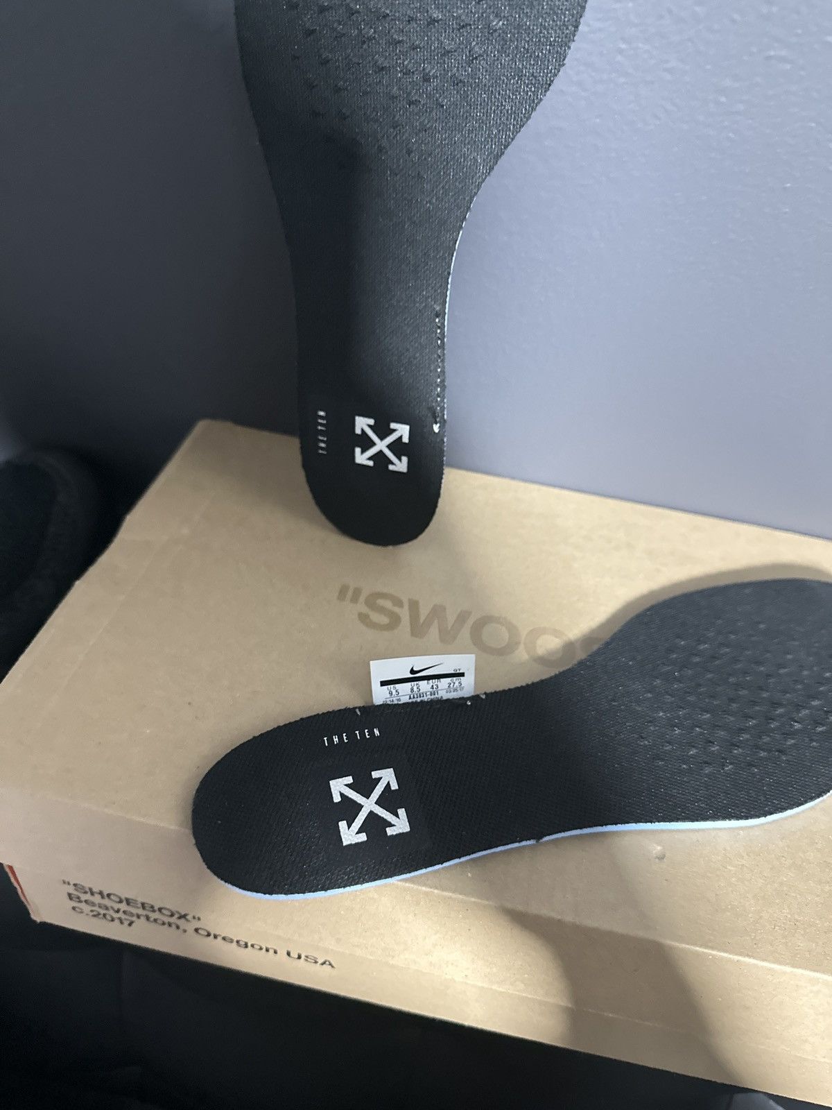 Nike × Off-White THE 10: Nike Air VaporMax FK Size US 9.5 / EU 42-43 - 8 Thumbnail
