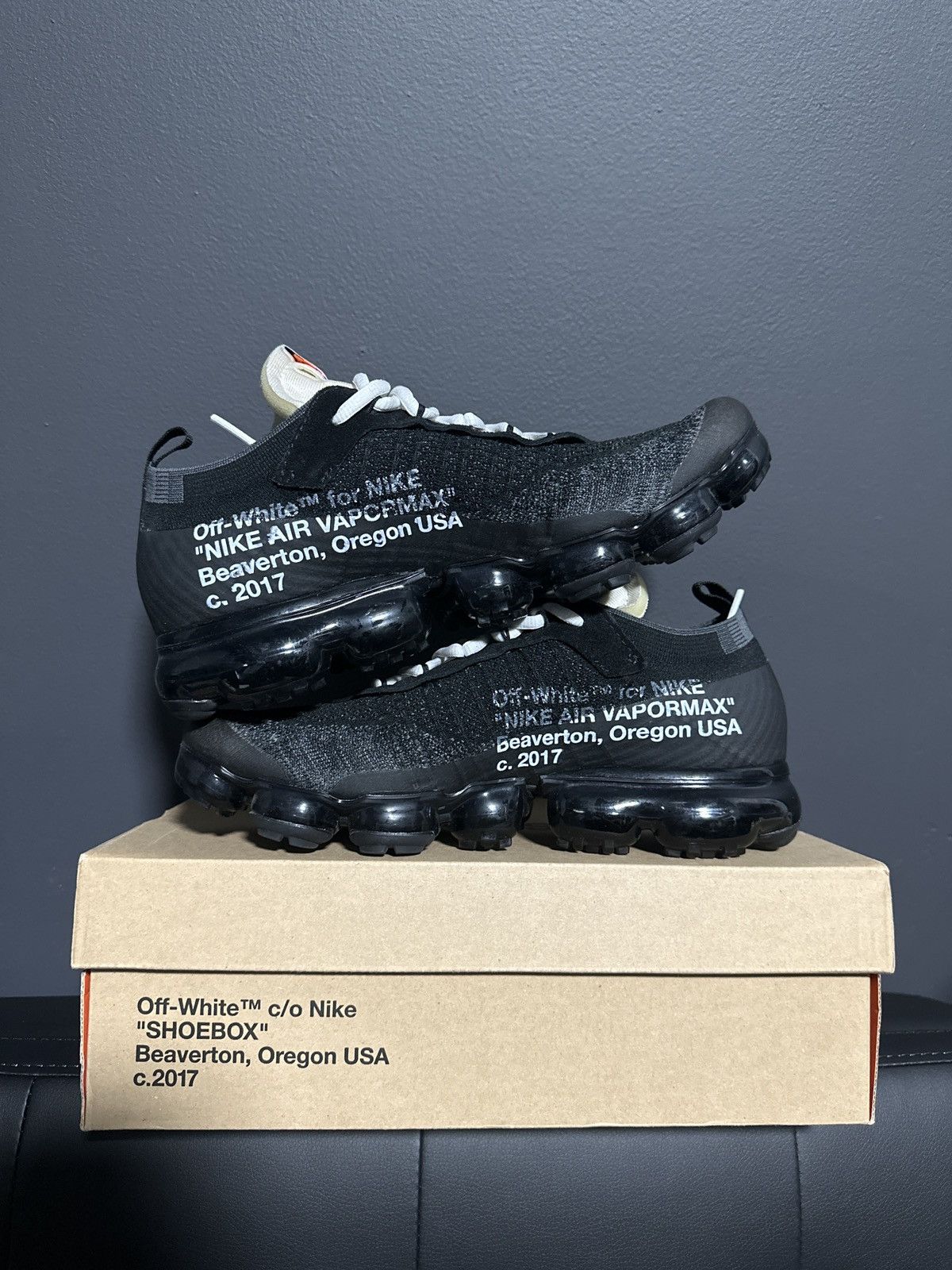 Nike × Off-White THE 10: Nike Air VaporMax FK Size US 9.5 / EU 42-43 - 11 Thumbnail