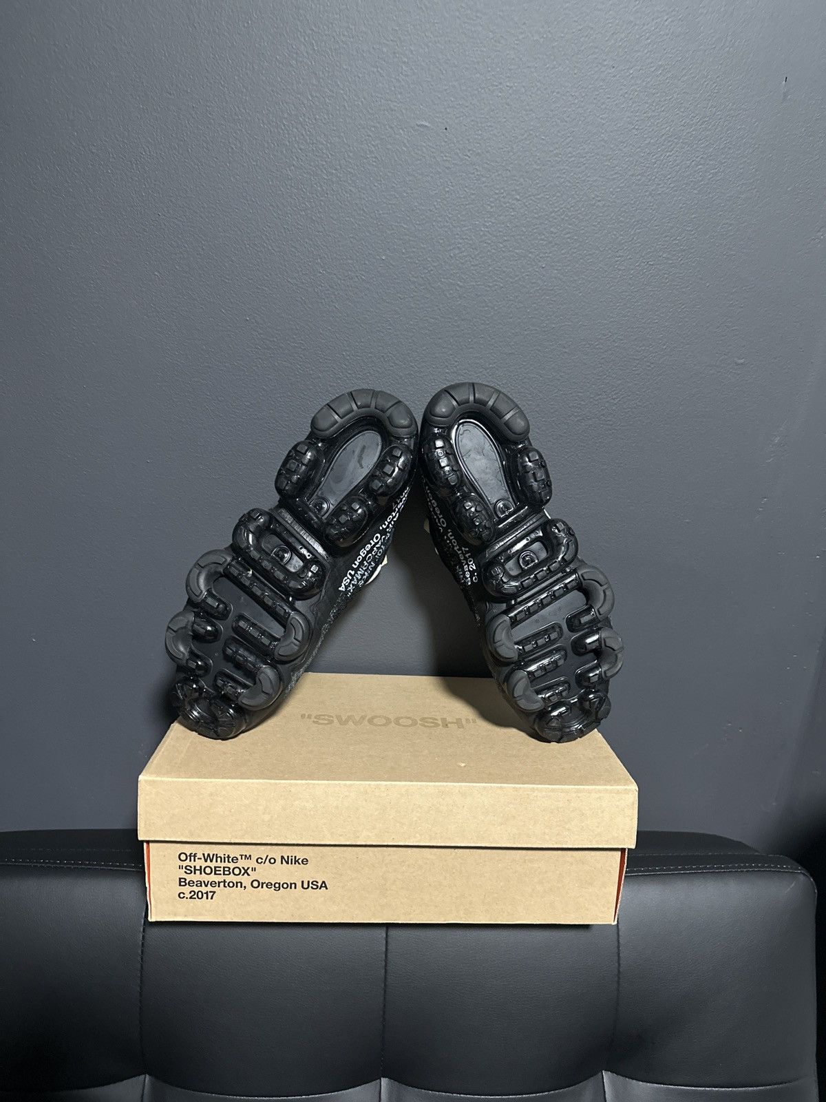 Nike × Off-White THE 10: Nike Air VaporMax FK Size US 9.5 / EU 42-43 - 6 Thumbnail