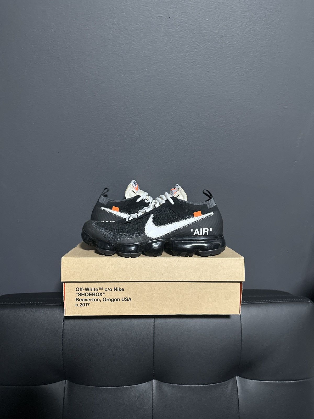 Nike × Off-White THE 10: Nike Air VaporMax FK Size US 9.5 / EU 42-43 - 2 Thumbnail