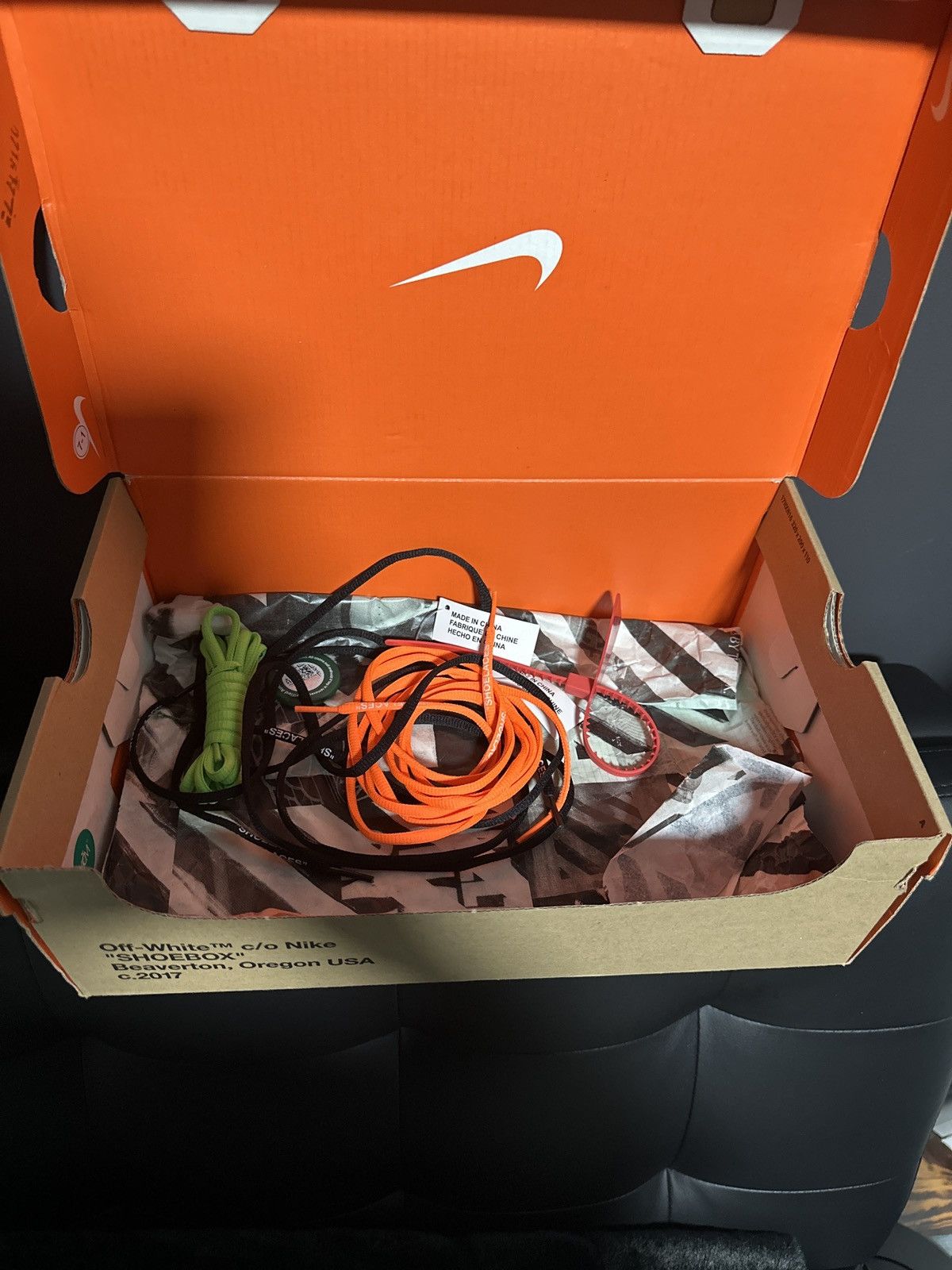 Nike × Off-White THE 10: Nike Air VaporMax FK Size US 9.5 / EU 42-43 - 10 Thumbnail