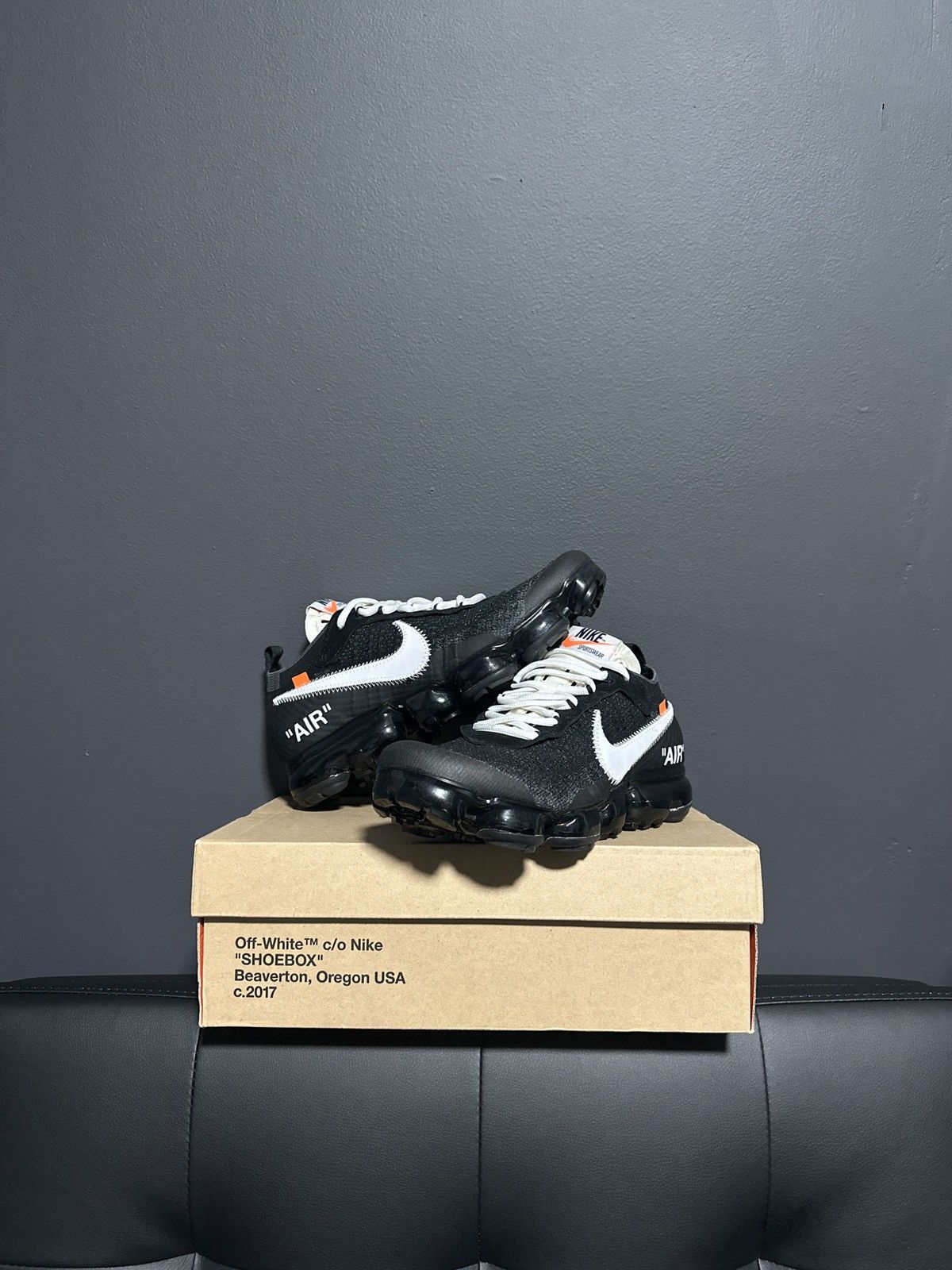 Nike × Off-White THE 10: Nike Air VaporMax FK Size US 9.5 / EU 42-43 - 1 Thumbnail