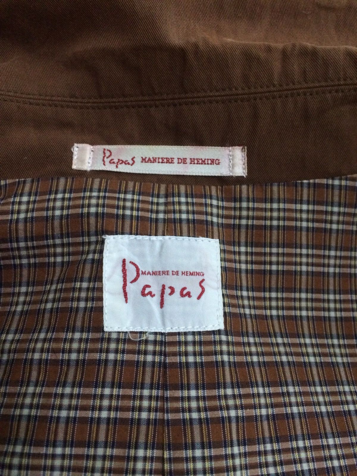 Japanese Brand Papas Maniere De Heming Jacket Size US L / EU 52-54 / 3 - 5 Thumbnail