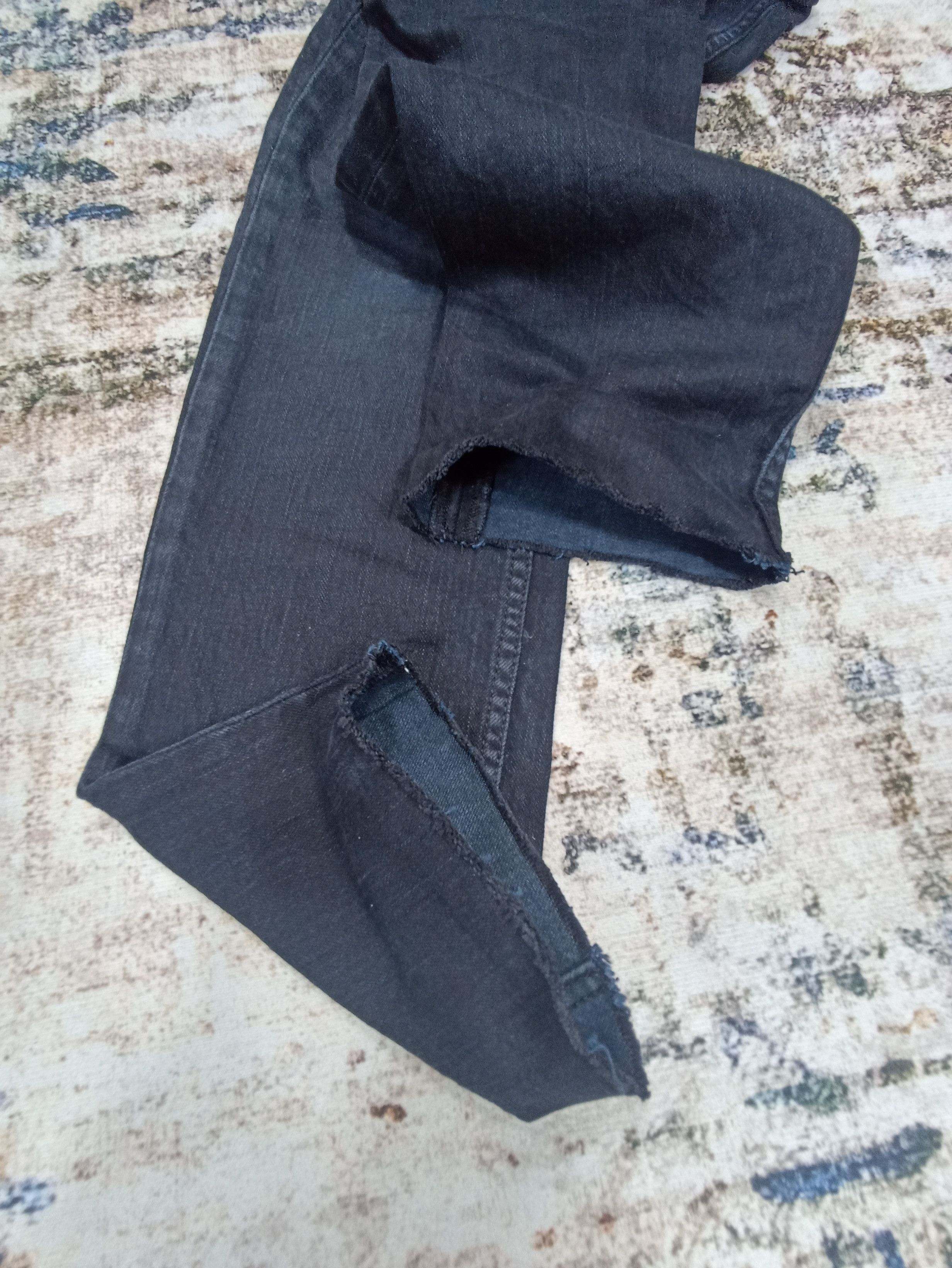 Jean × Levi's × Vintage VINTAGE LEVI'S 511 BLACK JEANS - J052 Size US 30 / EU 46 - 7 Thumbnail