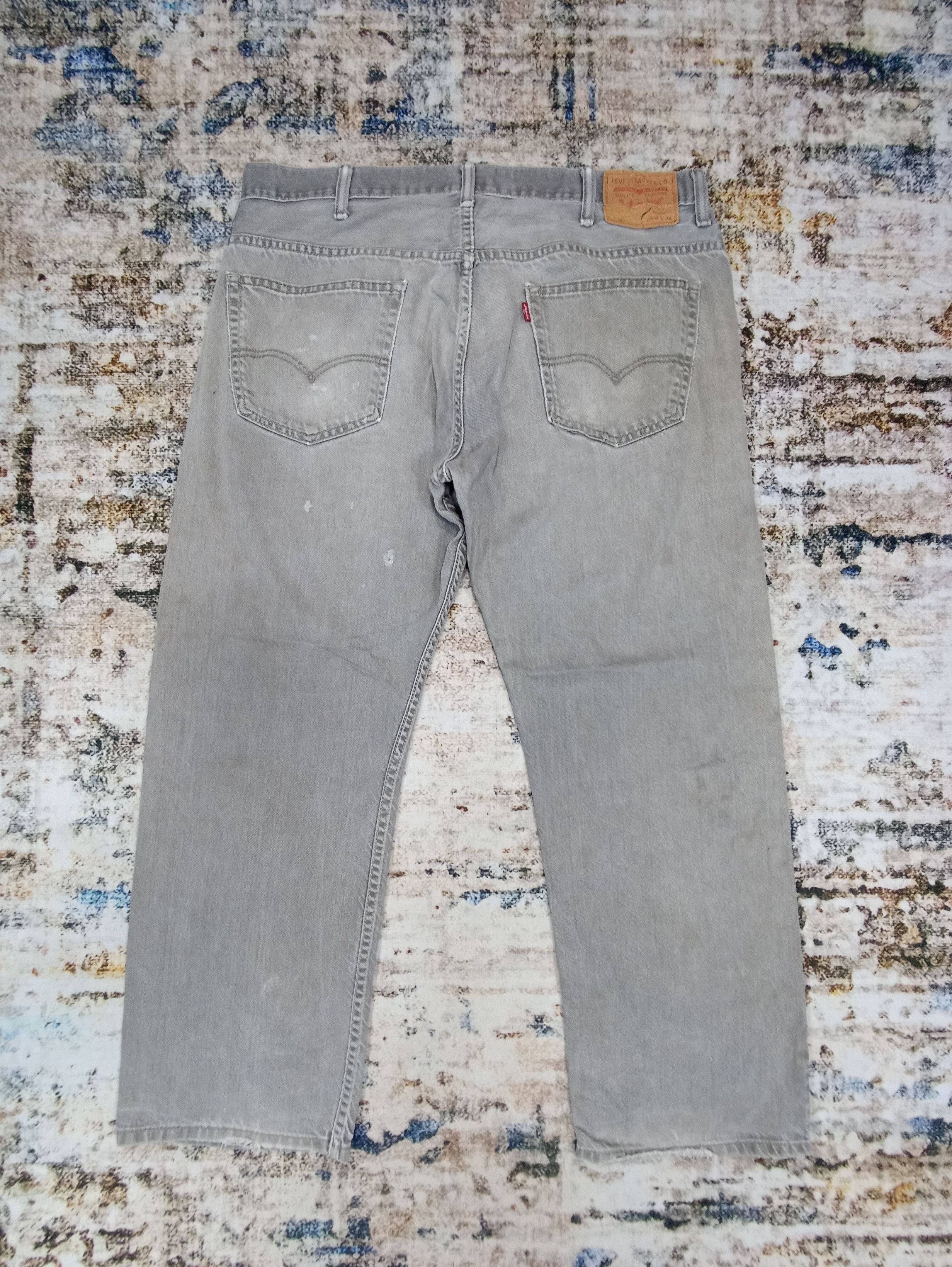 Jean × Levi's × Vintage Vintage Levi's 569 Faded Grey jeans - J053 Size US 38 / EU 54 - 2 Thumbnail