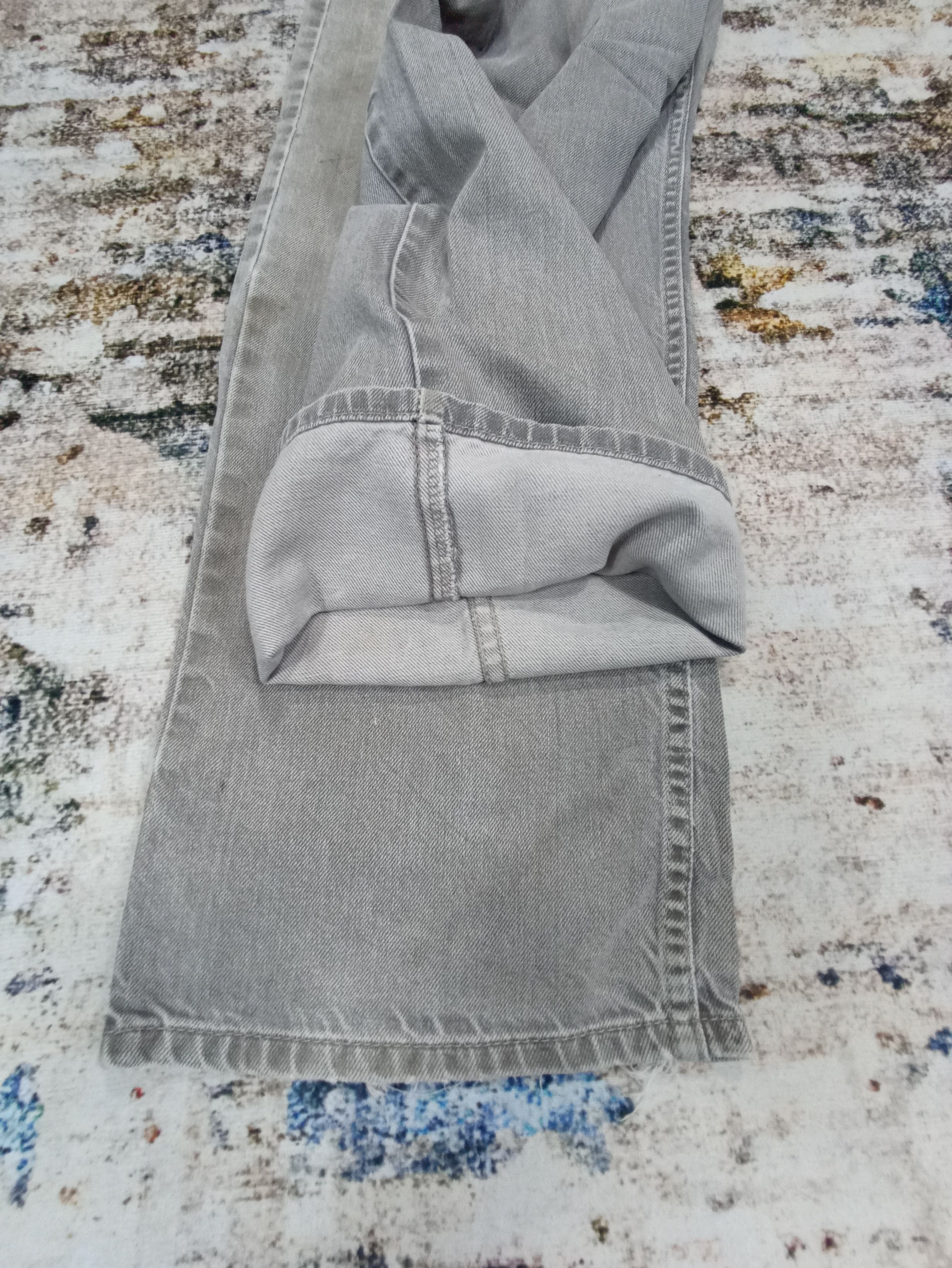 Jean × Levi's × Vintage Vintage Levi's 569 Faded Grey jeans - J053 Size US 38 / EU 54 - 5 Thumbnail