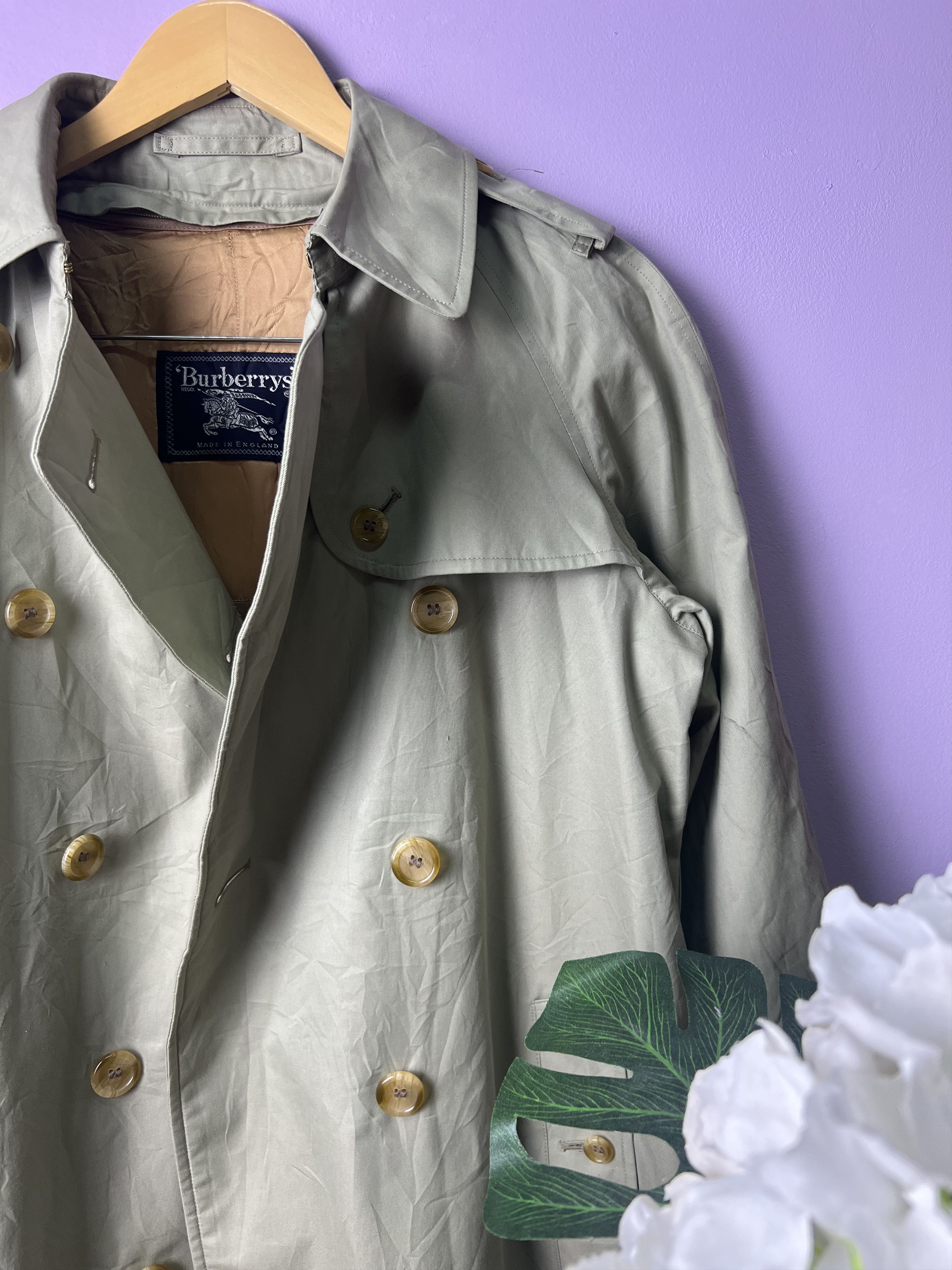Burberry 🔥Vintage Burberrys’ Made In England Coats Size US S / EU 44-46 / 1 - 8 Thumbnail