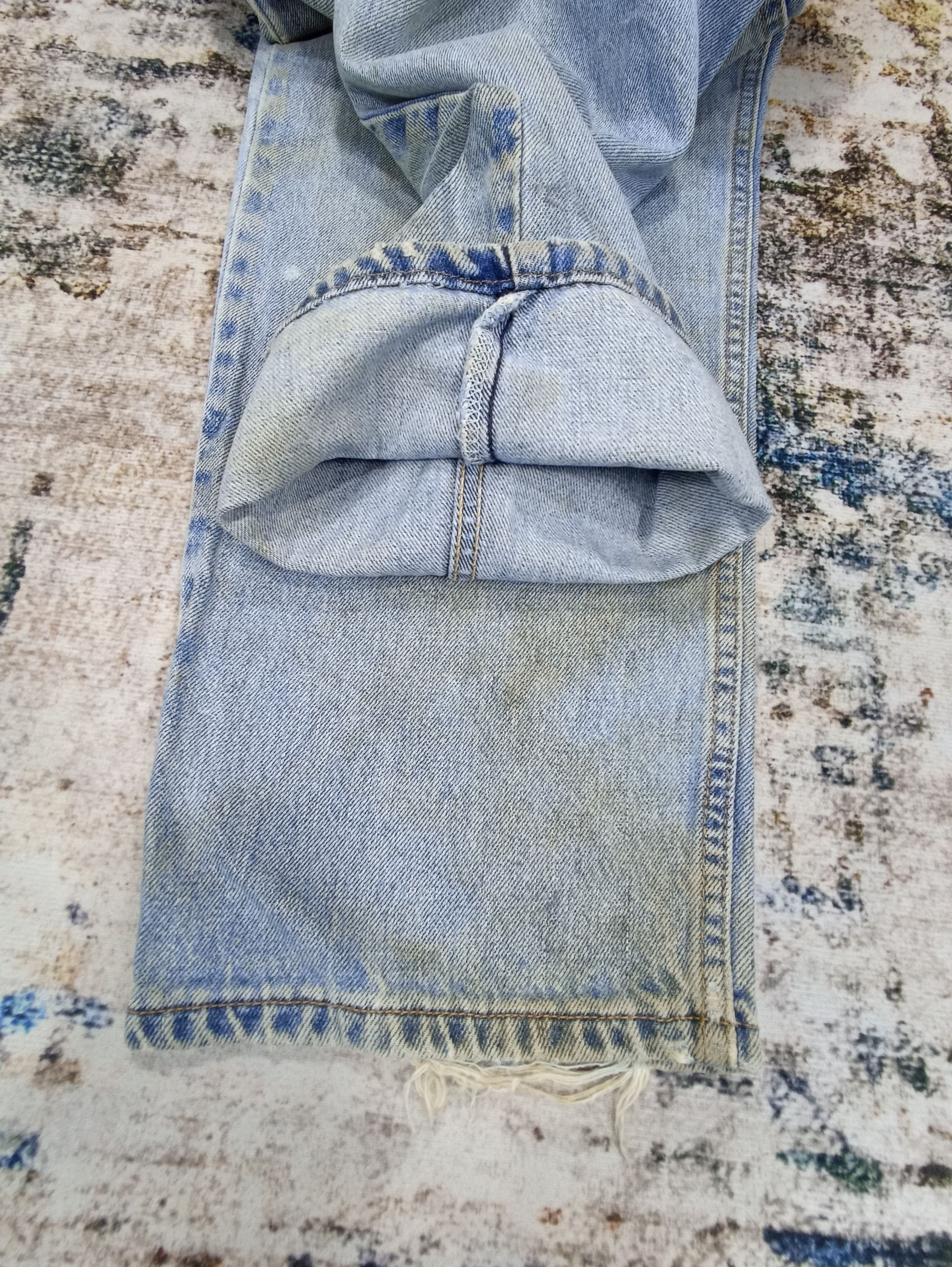 Jean × Levi's × Vintage VINTAGE LEVIS 550 DIRTY WASH JEANS - J055 Size US 37 - 6 Thumbnail