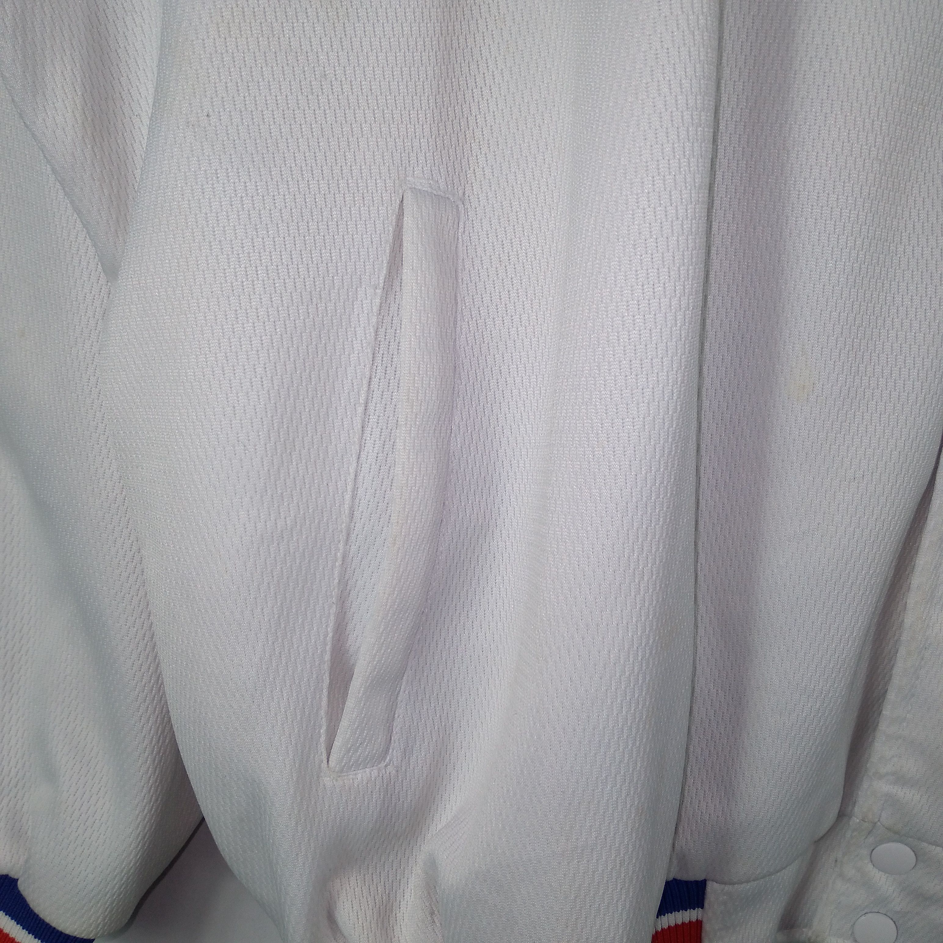 NBA × Vintage 🔥Rare🔥Vintage NBA Philadelphia Big Spellout Varsity Jacket Size US XXL / EU 58 / 5 - 5 Thumbnail