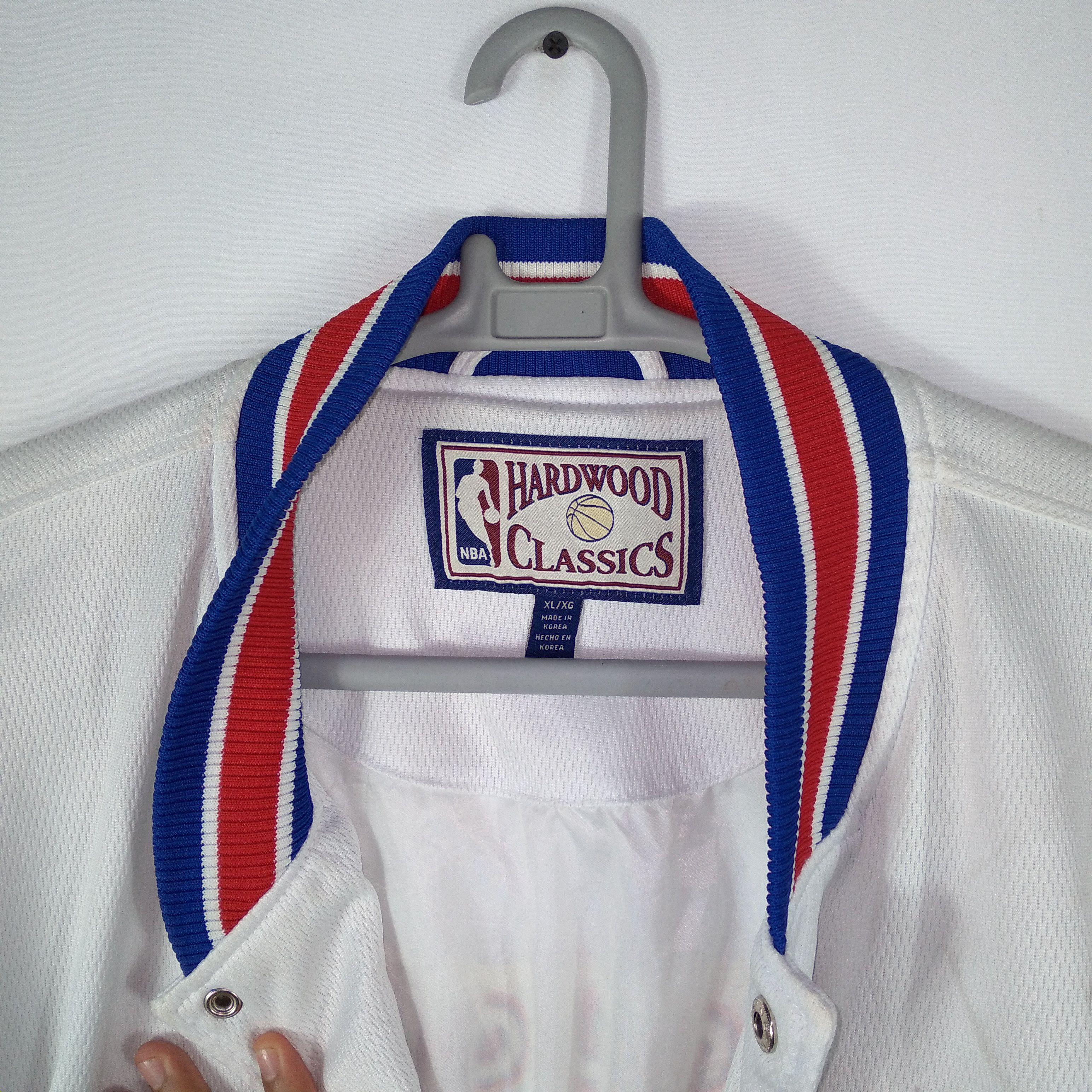 NBA × Vintage 🔥Rare🔥Vintage NBA Philadelphia Big Spellout Varsity Jacket Size US XXL / EU 58 / 5 - 14 Thumbnail