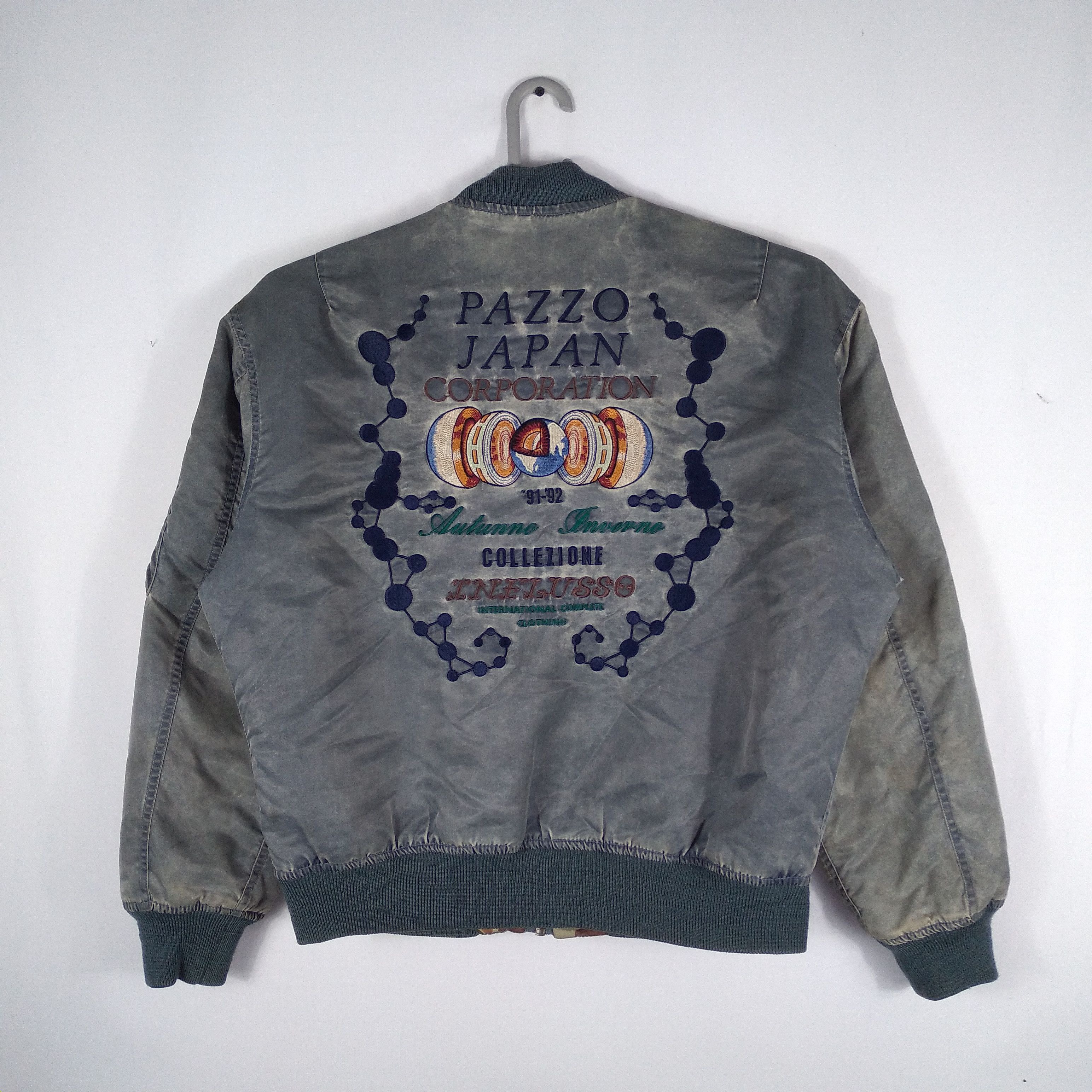 Japanese Brand 🔥Rare🔥Vintage Pazzo Japan Big Print Camo Reversible Jacket Size US L / EU 52-54 / 3 - 1 Thumbnail