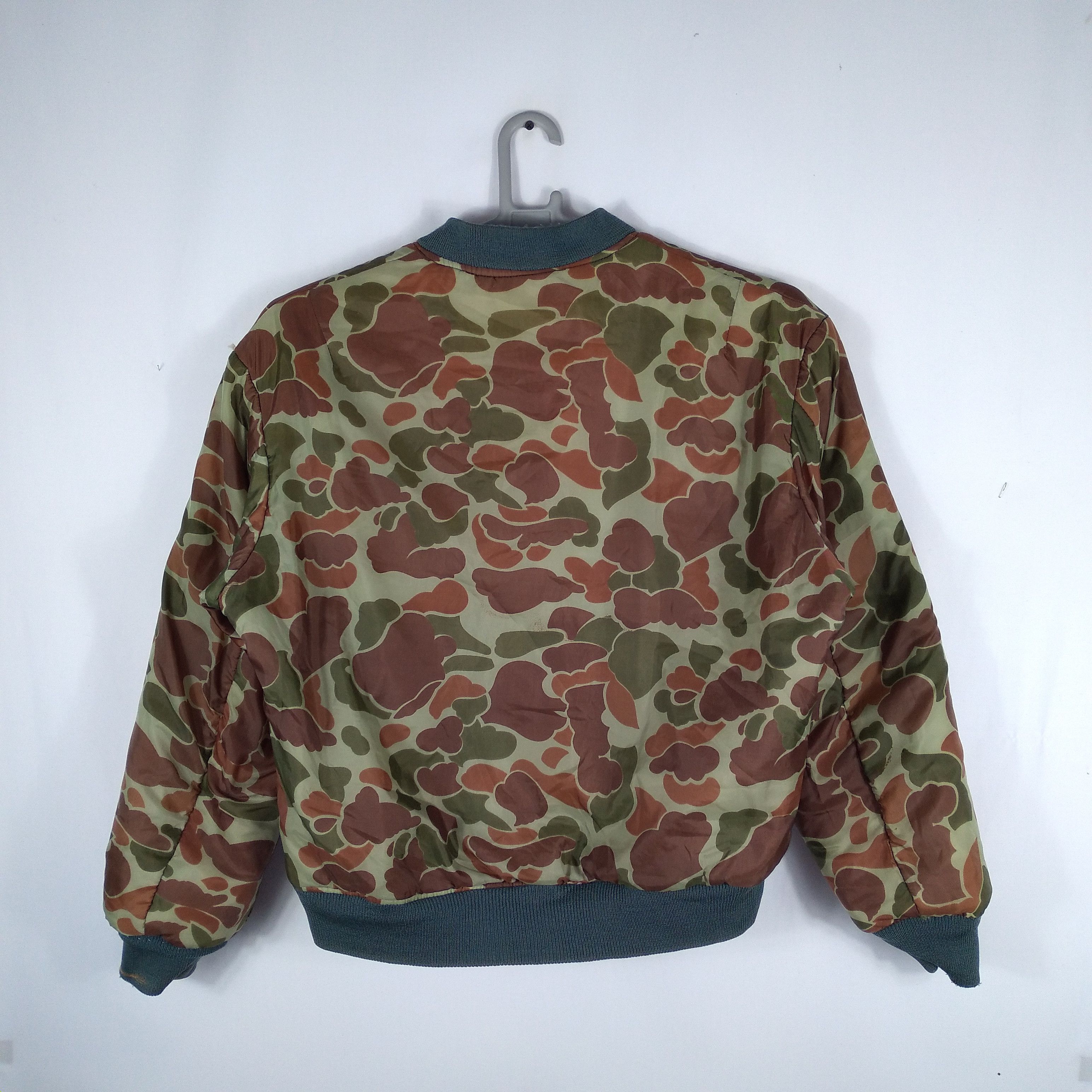 Japanese Brand 🔥Rare🔥Vintage Pazzo Japan Big Print Camo Reversible Jacket Size US L / EU 52-54 / 3 - 14 Thumbnail