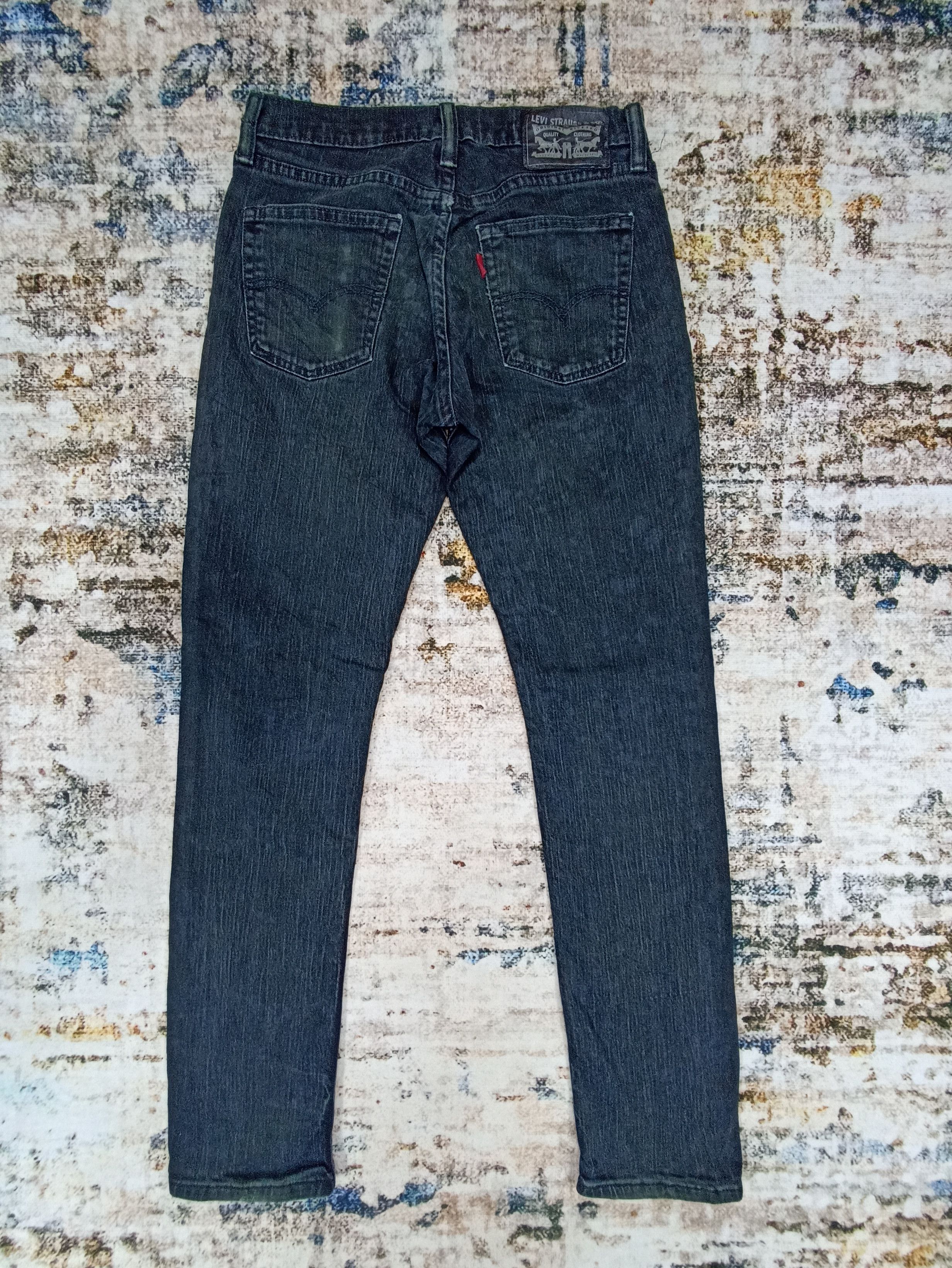 Jean × Levi's × Vintage VINTAGE LEVI'S 511 BLACK TAB JEANS - J056 Size US 29 - 2 Thumbnail