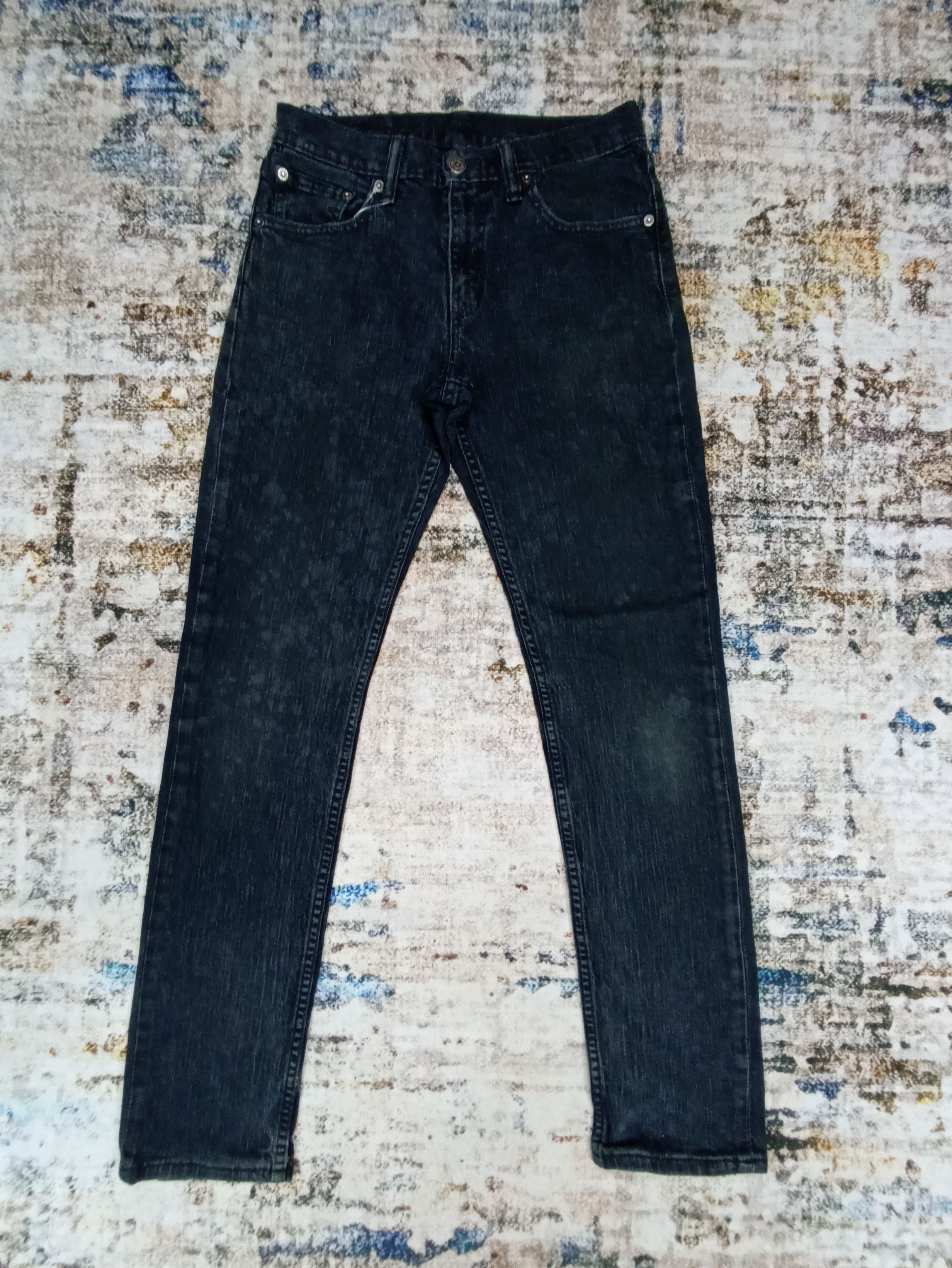 Jean × Levi's × Vintage VINTAGE LEVI'S 511 BLACK TAB JEANS - J056 Size US 29 - 1 Thumbnail