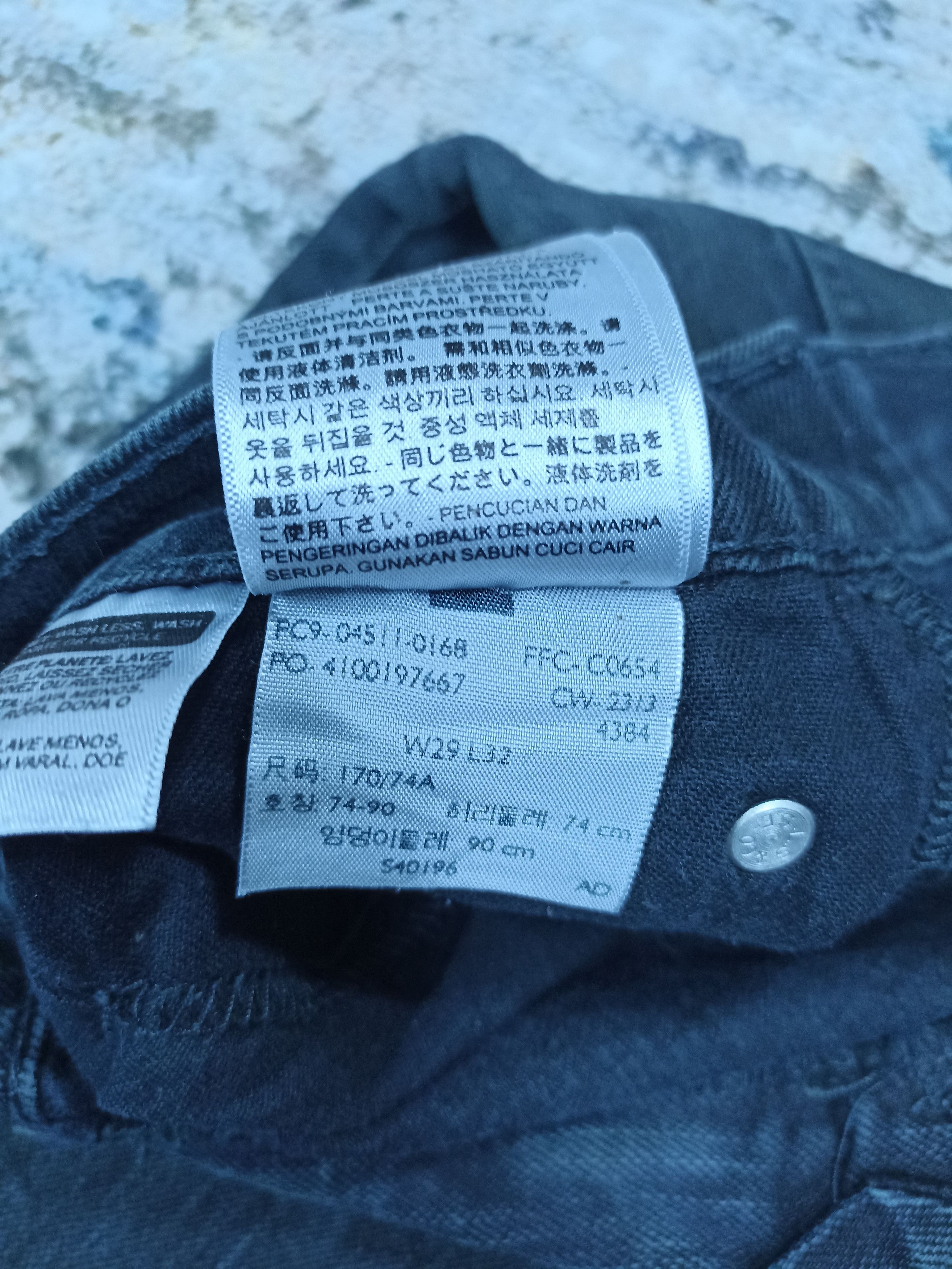 Jean × Levi's × Vintage VINTAGE LEVI'S 511 BLACK TAB JEANS - J056 Size US 29 - 5 Thumbnail