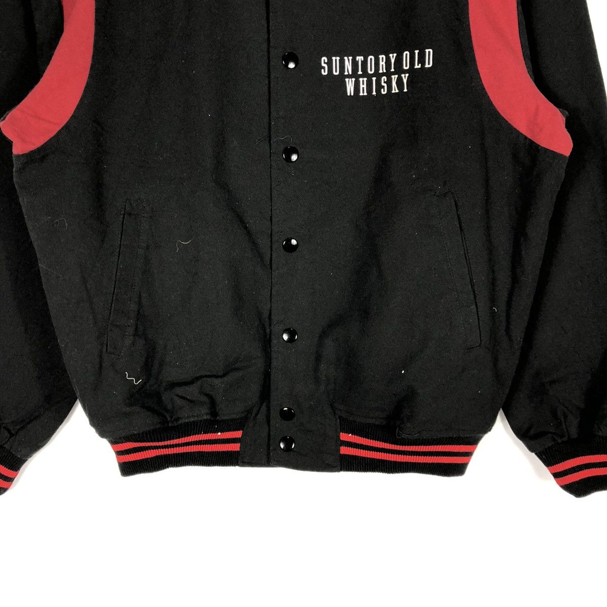 Vintage 🔥Rare🔥Vintage Suntory Old Whisky Full Buttons Varsity Jacket Size US M / EU 48-50 / 2 - 3 Thumbnail