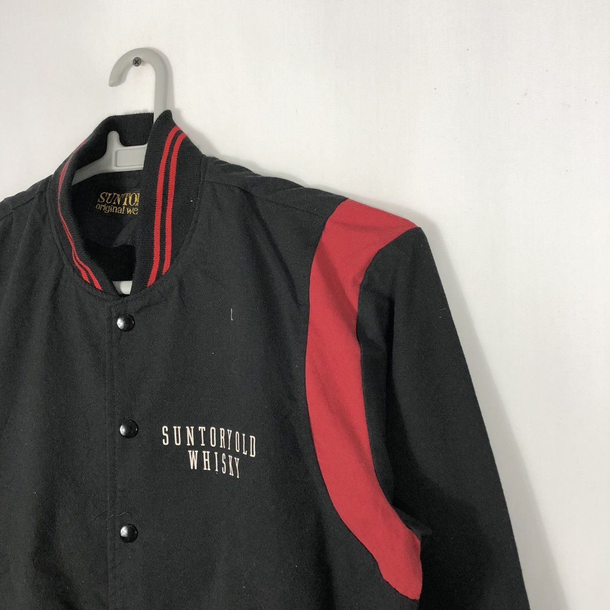 Vintage 🔥Rare🔥Vintage Suntory Old Whisky Full Buttons Varsity Jacket Size US M / EU 48-50 / 2 - 5 Thumbnail