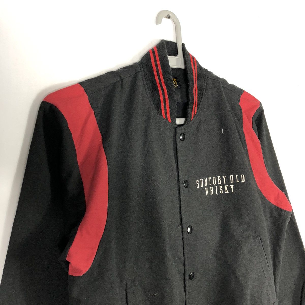 Vintage 🔥Rare🔥Vintage Suntory Old Whisky Full Buttons Varsity Jacket Size US M / EU 48-50 / 2 - 7 Thumbnail