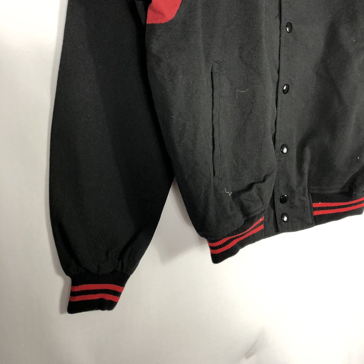 Vintage 🔥Rare🔥Vintage Suntory Old Whisky Full Buttons Varsity Jacket Size US M / EU 48-50 / 2 - 8 Thumbnail