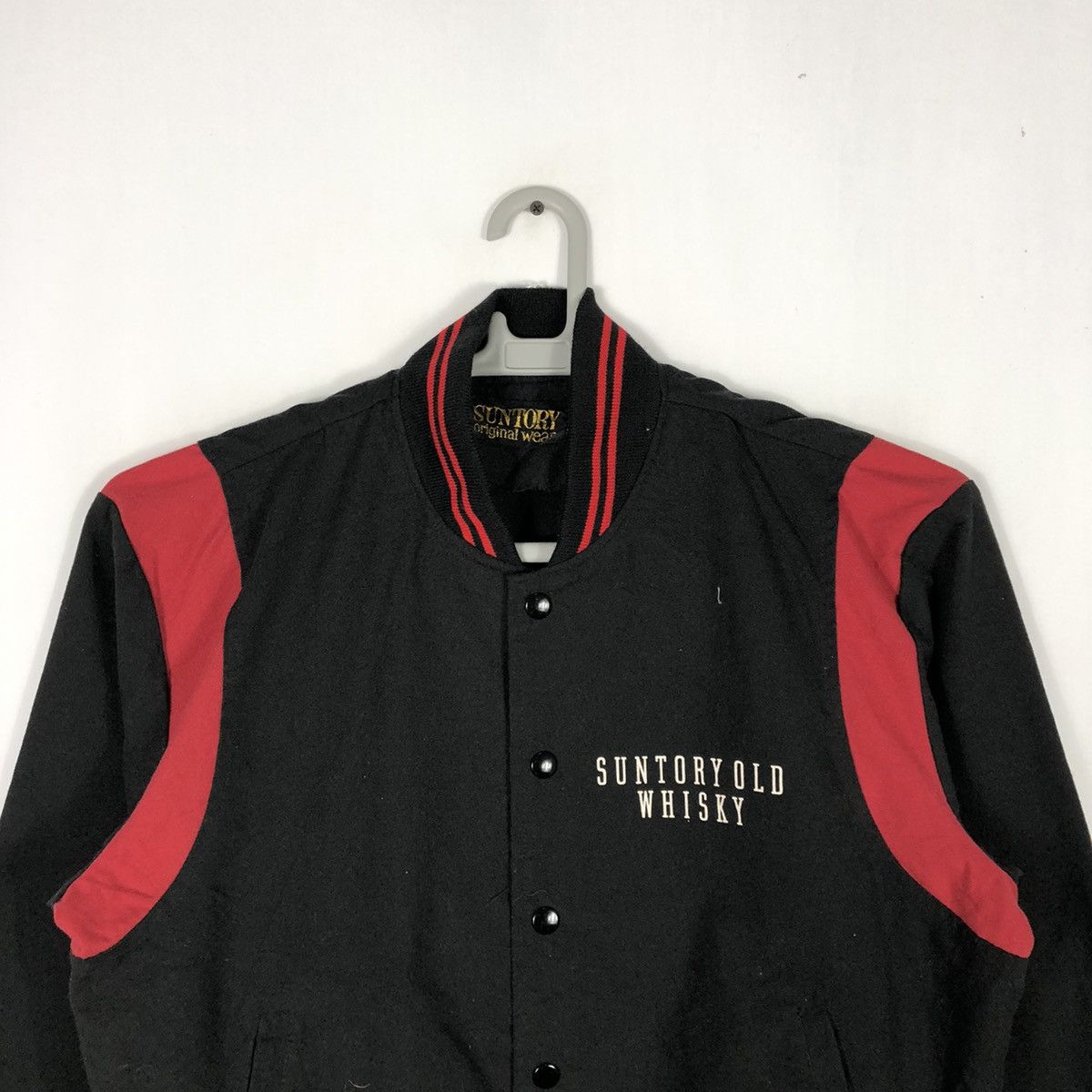 Vintage 🔥Rare🔥Vintage Suntory Old Whisky Full Buttons Varsity Jacket Size US M / EU 48-50 / 2 - 2 Thumbnail