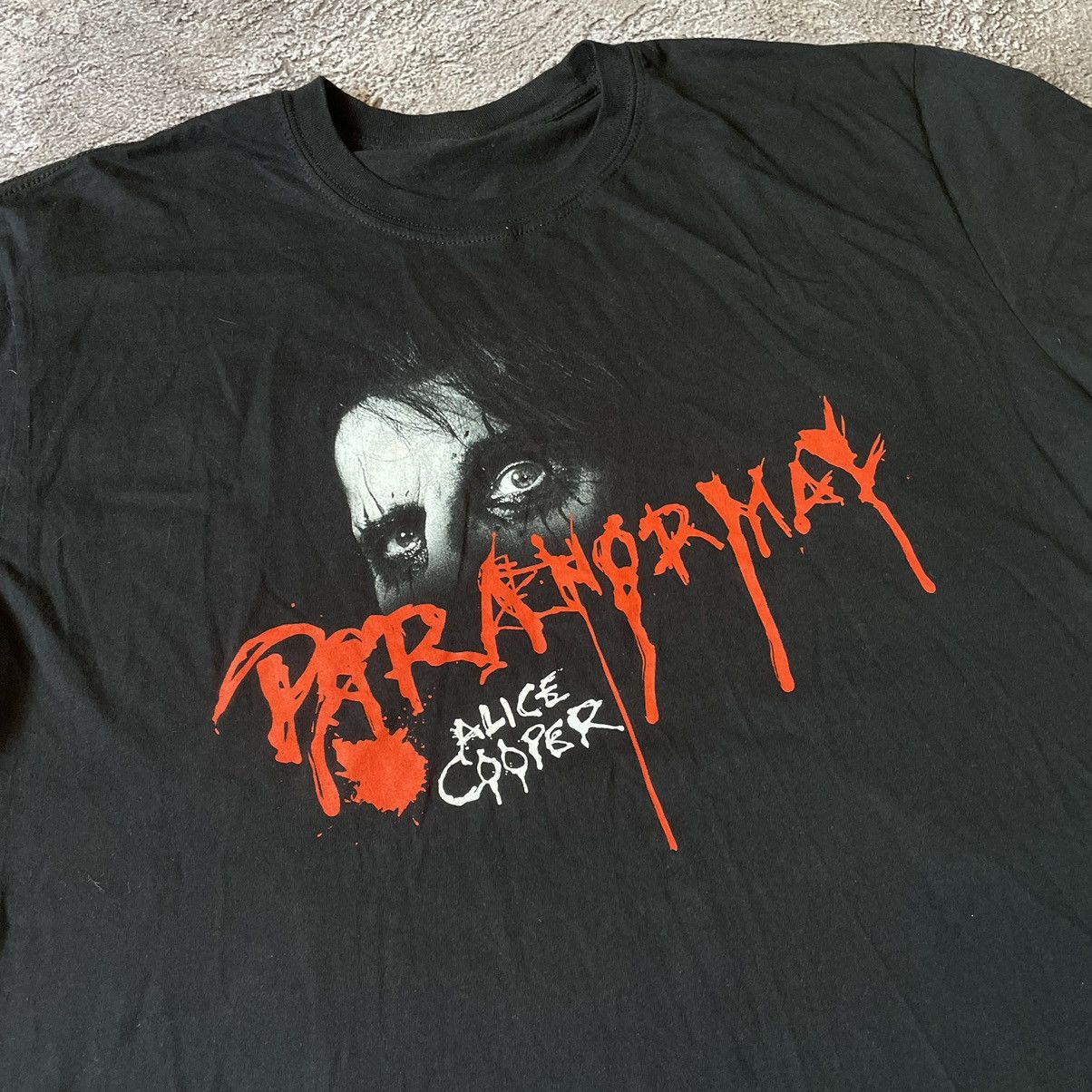 Vintage Vintage Y2K Alice Cooper Graphic Tee Band Horror Grunge L Size US L / EU 52-54 / 3 - 6 Thumbnail