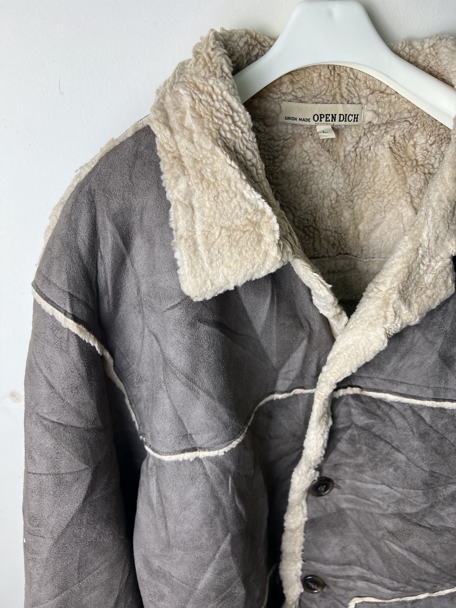Other 🔥Union Made Open Dich Sherpa Shearling Jackets Size US M / EU 48-50 / 2 - 5 Thumbnail
