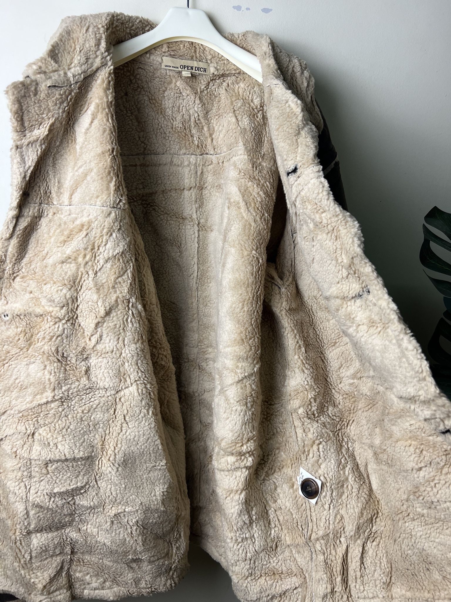 Other 🔥Union Made Open Dich Sherpa Shearling Jackets Size US M / EU 48-50 / 2 - 9 Thumbnail