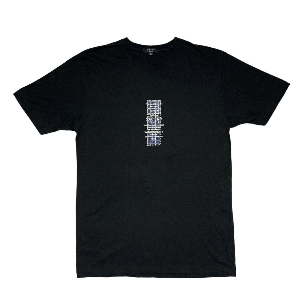 Japanese Brand Sacsny Y'saccs Yohji Yamamoto T-Shirt Size US L / EU 52-54 / 3 - 1 Thumbnail