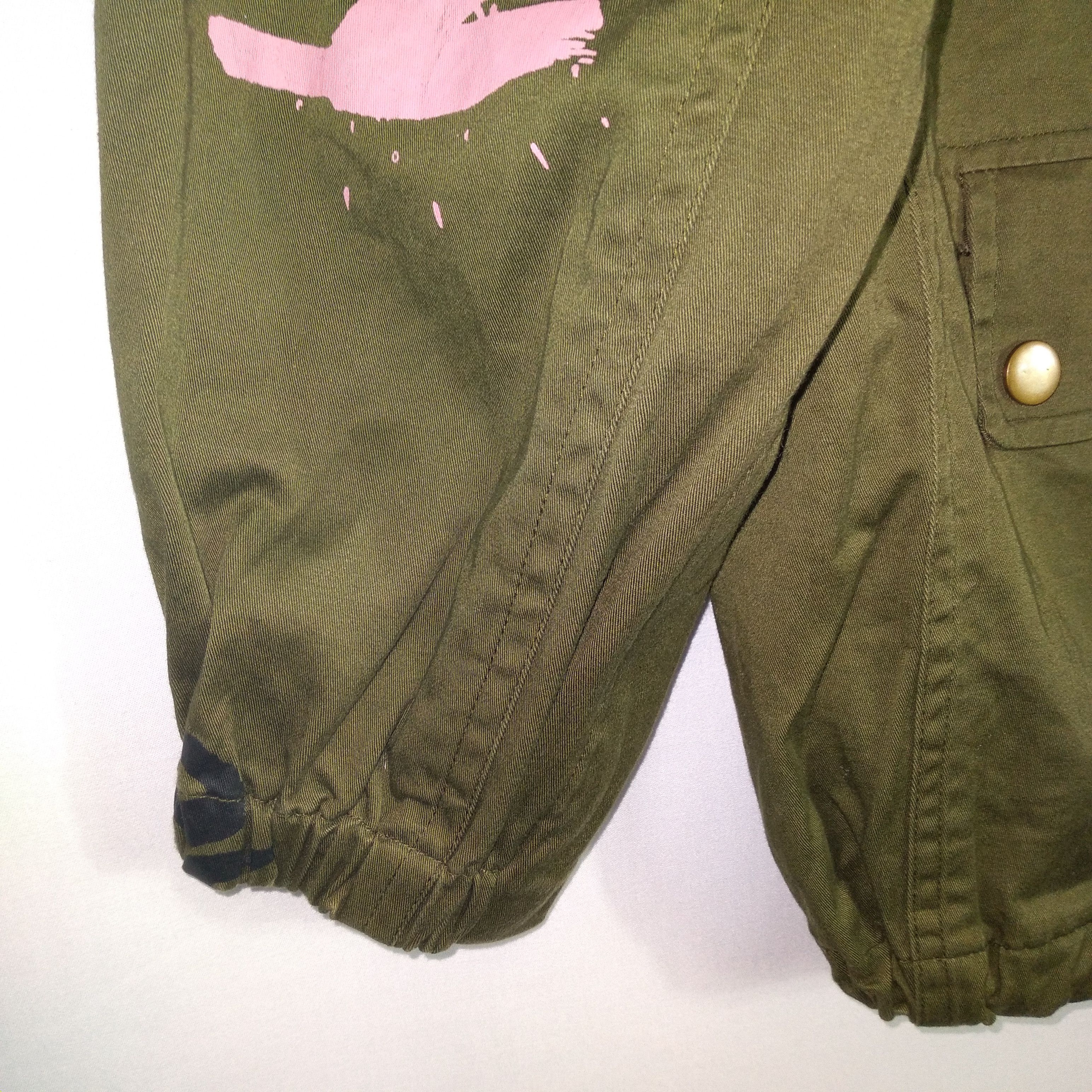 Jil Stuart Jill By Jill Stuart Splash Mural Painting Military Jacket Size US M / EU 48-50 / 2 - 12 Thumbnail