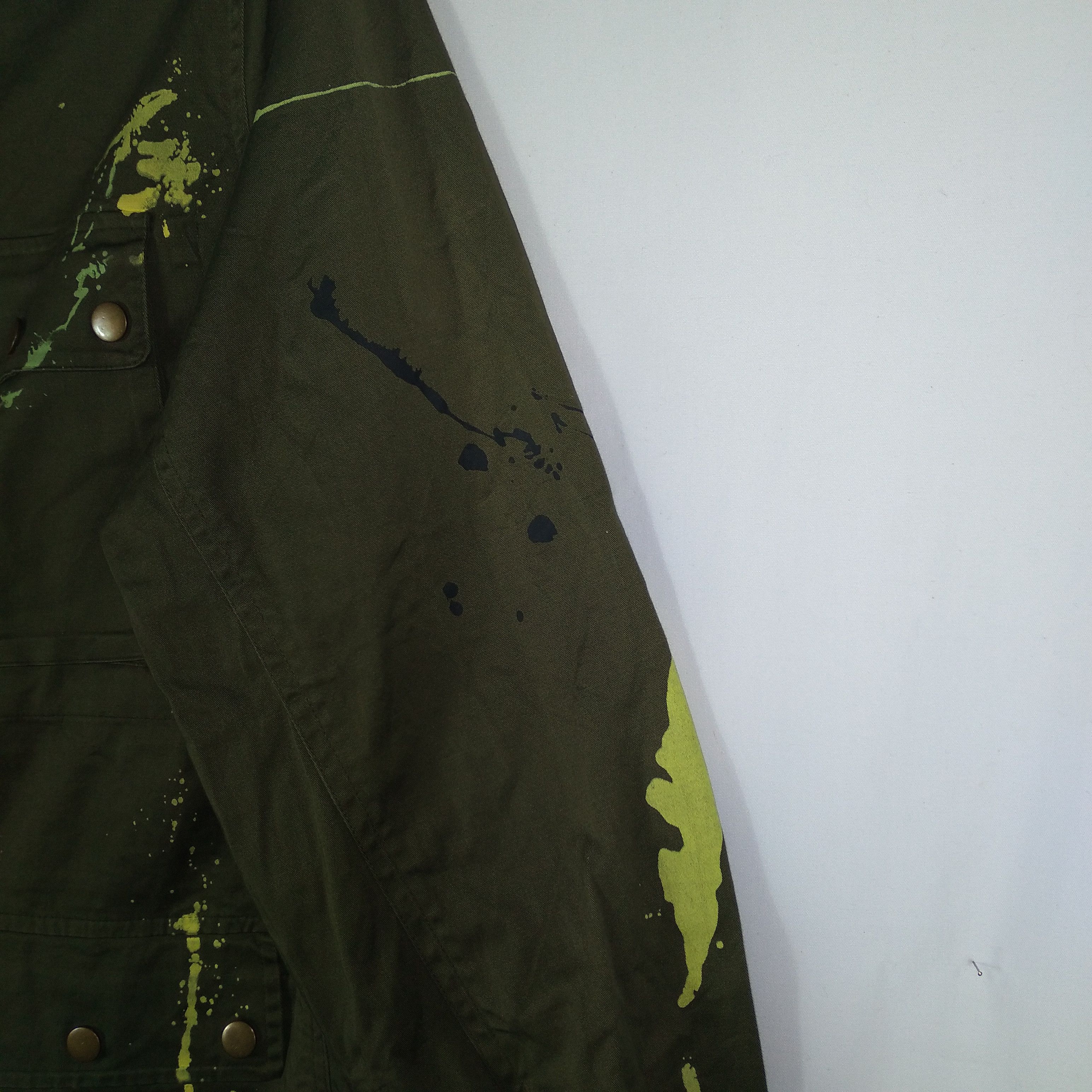 Jil Stuart Jill By Jill Stuart Splash Mural Painting Military Jacket Size US M / EU 48-50 / 2 - 9 Thumbnail