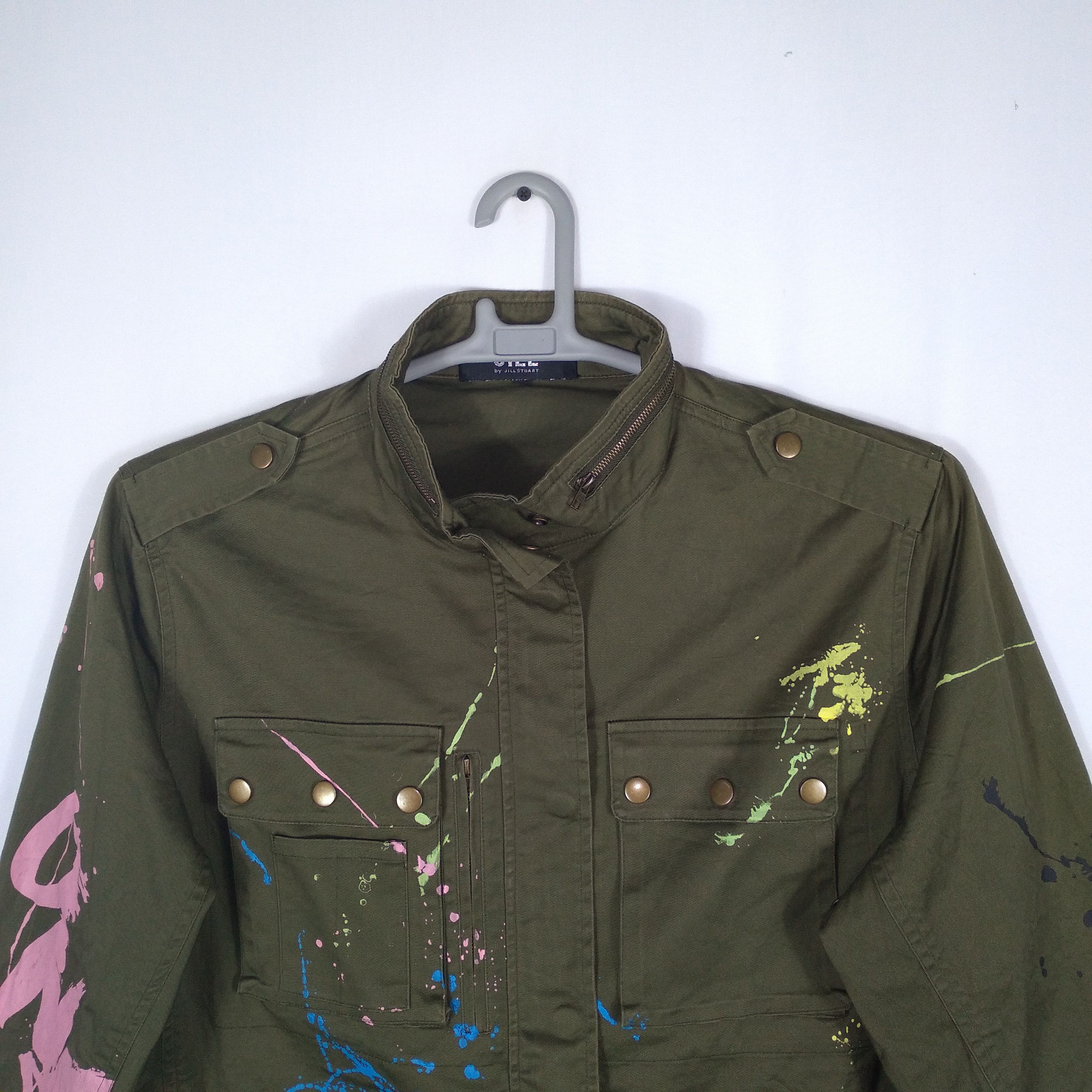 Jil Stuart Jill By Jill Stuart Splash Mural Painting Military Jacket Size US M / EU 48-50 / 2 - 7 Thumbnail