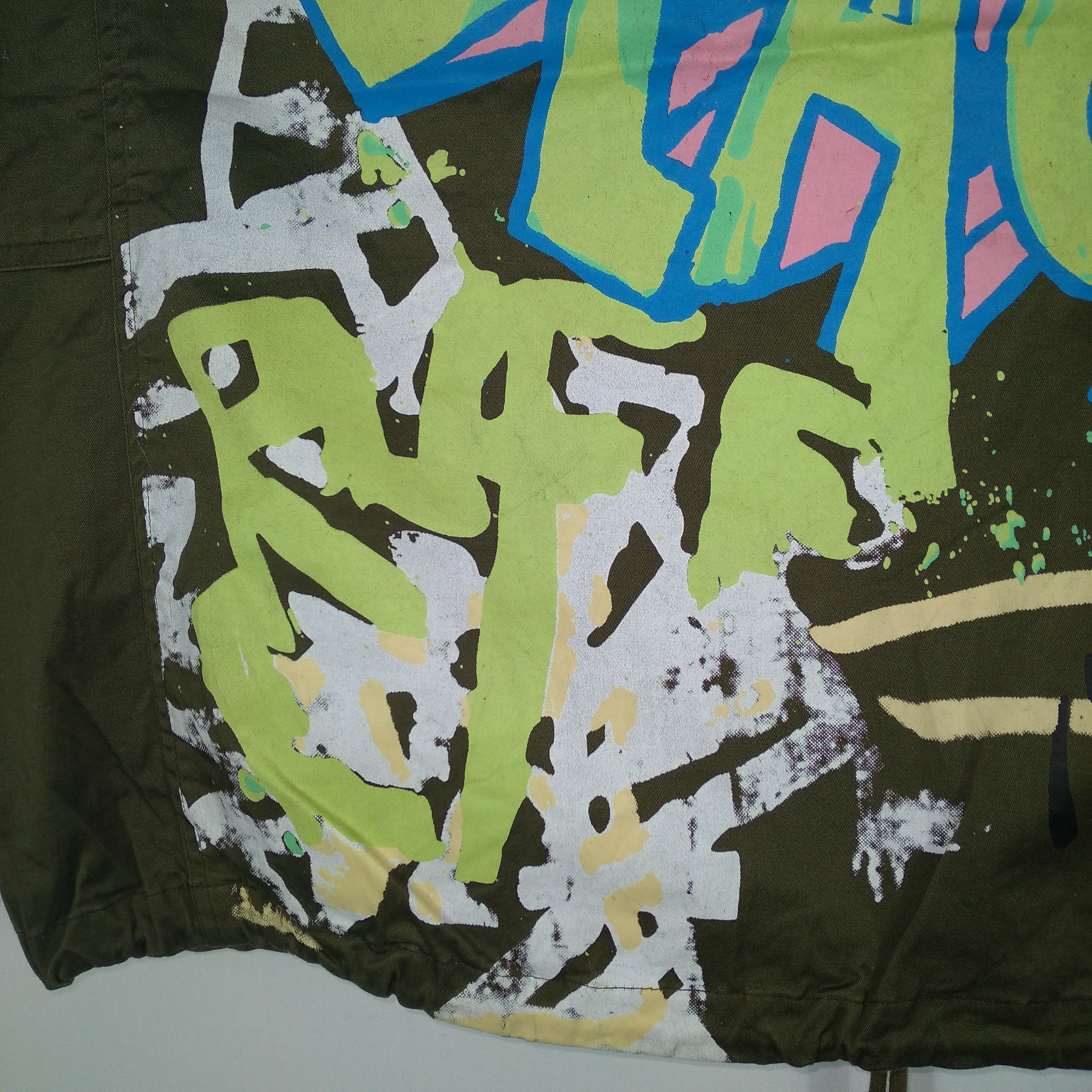Jil Stuart Jill By Jill Stuart Splash Mural Painting Military Jacket Size US M / EU 48-50 / 2 - 5 Thumbnail