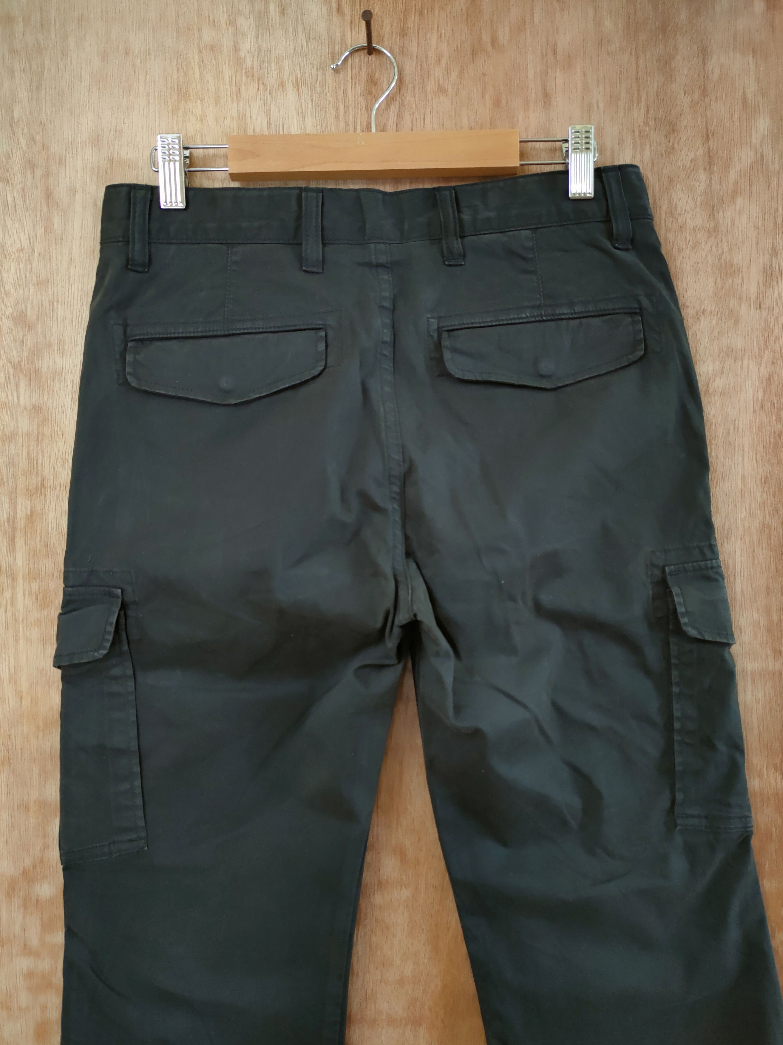 Japanese Brand DLL Japan tactical black multi pocket cargo pants #860 Size US 29 - 7 Thumbnail