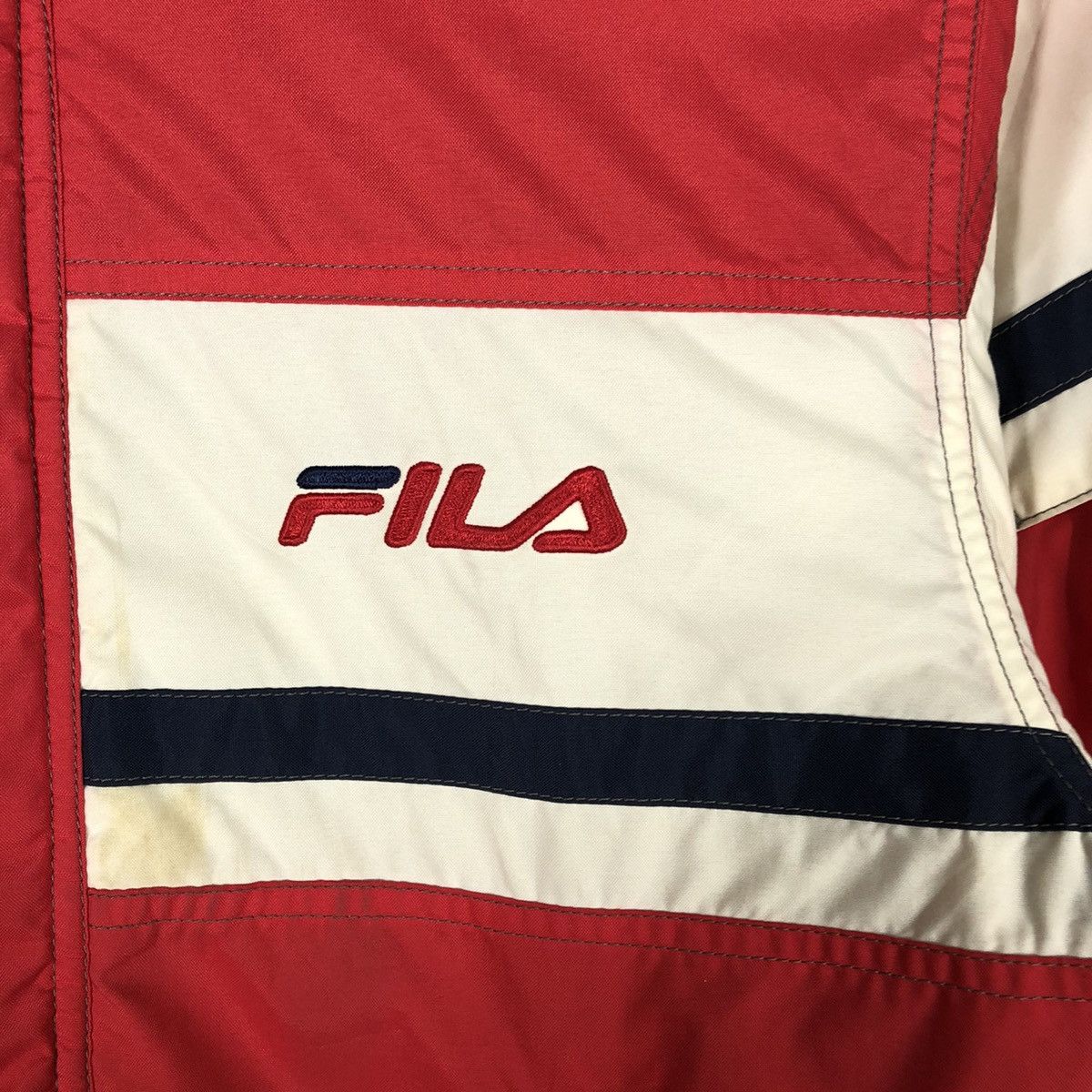 Fila Rare Vintage FILA Tricolour Outdoor Winter Jacket Size US S / EU 44-46 / 1 - 4 Thumbnail