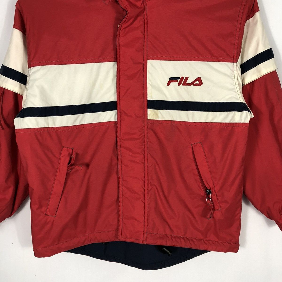 Fila Rare Vintage FILA Tricolour Outdoor Winter Jacket Size US S / EU 44-46 / 1 - 3 Thumbnail