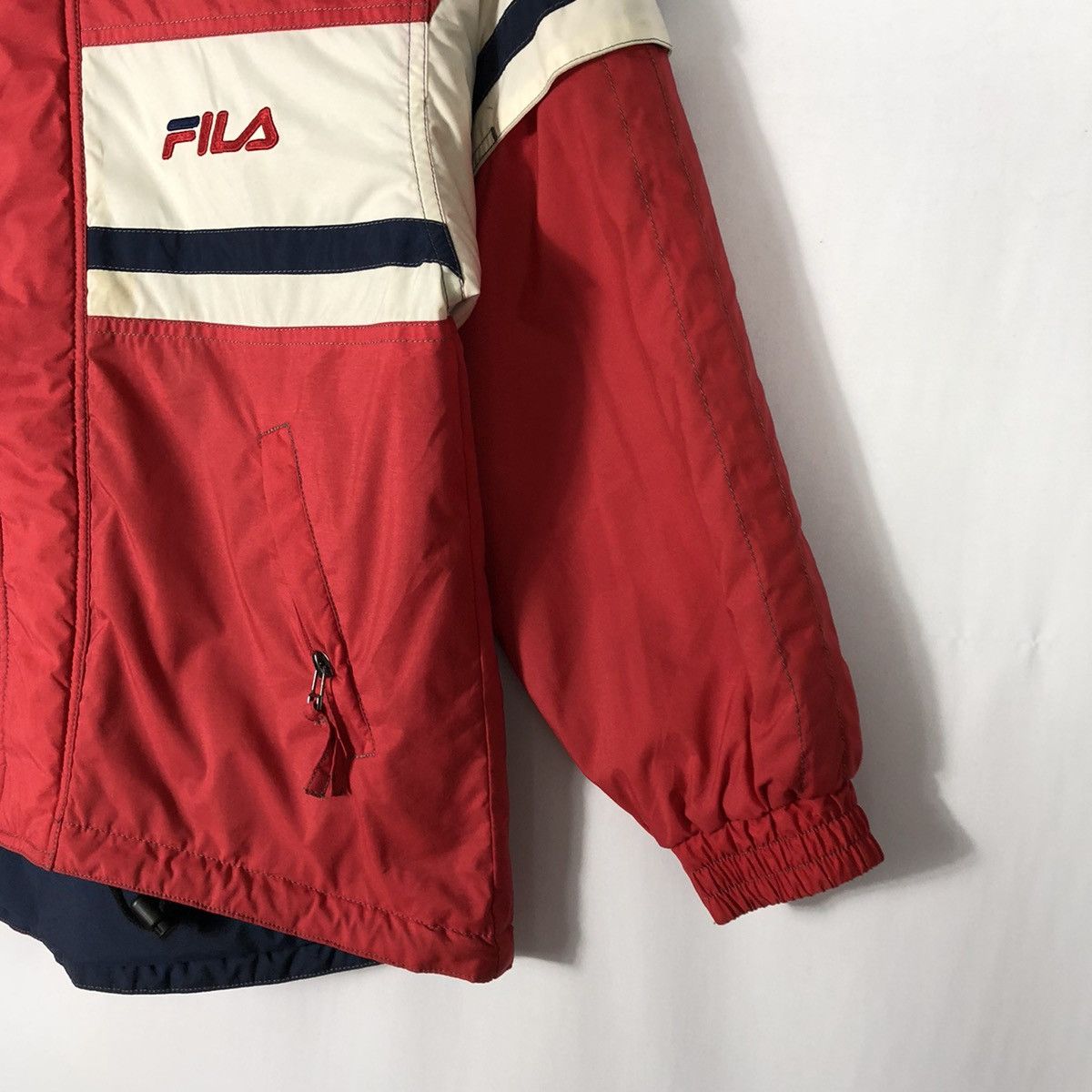 Fila Rare Vintage FILA Tricolour Outdoor Winter Jacket Size US S / EU 44-46 / 1 - 7 Thumbnail