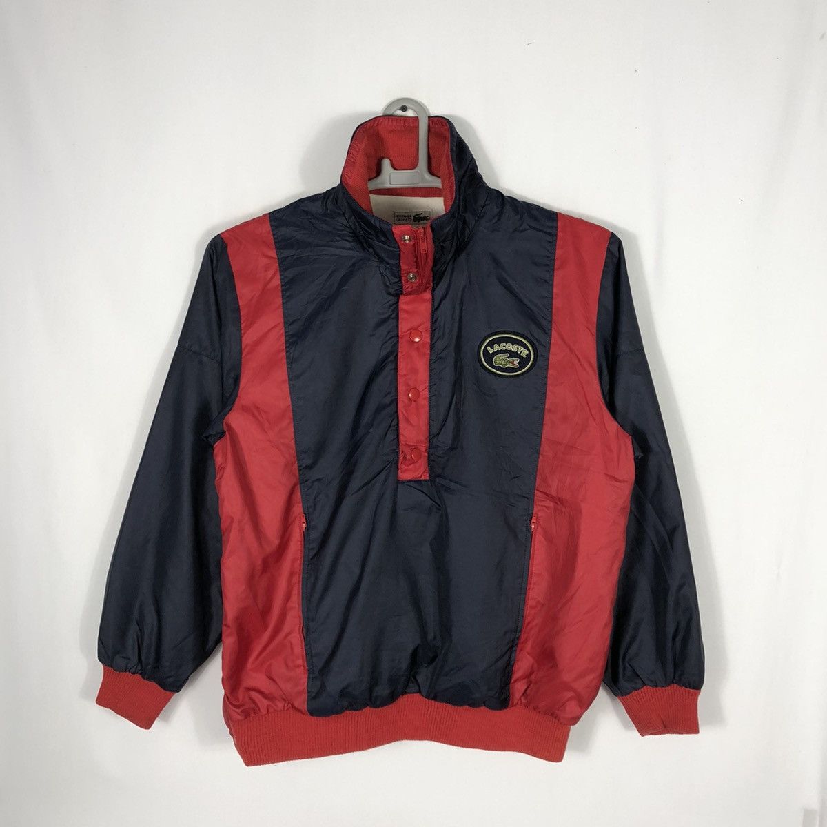 Japanese Brand × Lacoste × Vintage Vintage Lacoste Half Zipper Buttons Outdoor Winter Jacket Size US M / EU 48-50 / 2 - 1 Thumbnail
