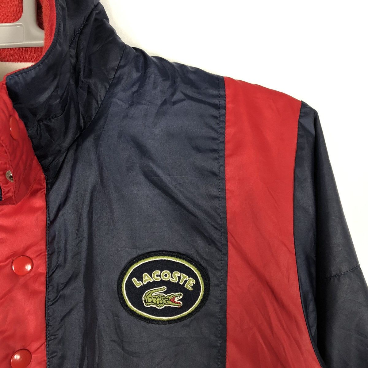 Japanese Brand × Lacoste × Vintage Vintage Lacoste Half Zipper Buttons Outdoor Winter Jacket Size US M / EU 48-50 / 2 - 4 Thumbnail