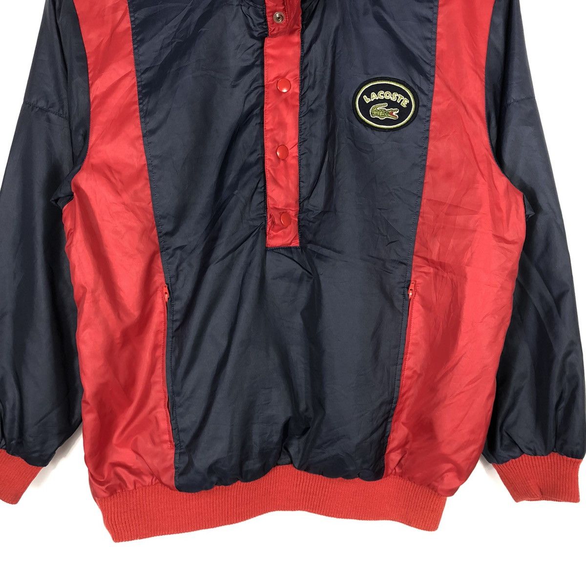 Japanese Brand × Lacoste × Vintage Vintage Lacoste Half Zipper Buttons Outdoor Winter Jacket Size US M / EU 48-50 / 2 - 3 Thumbnail