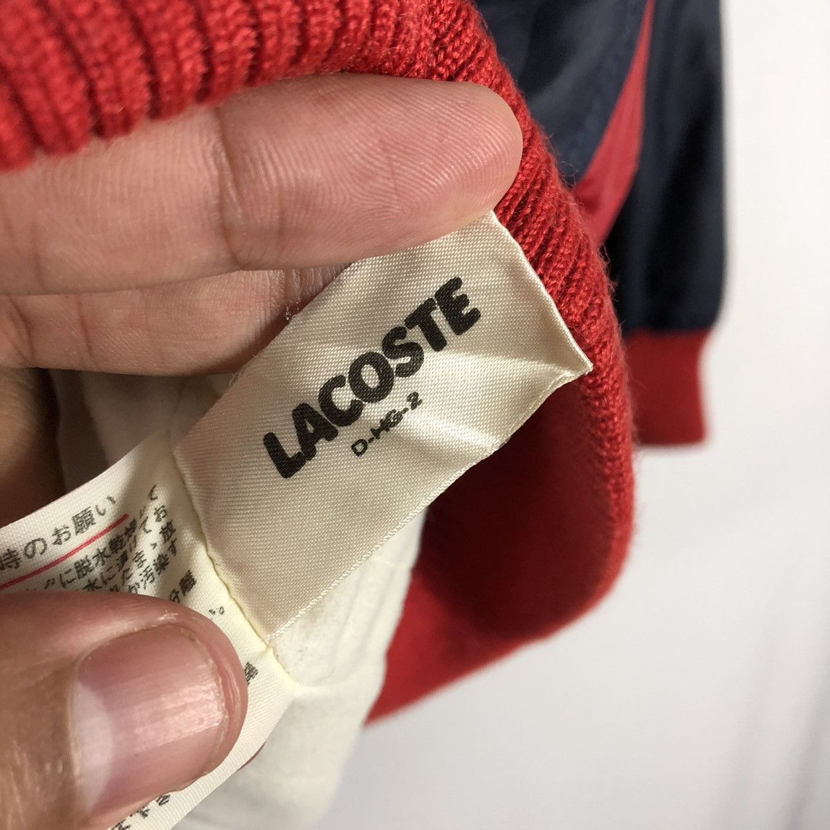 Japanese Brand × Lacoste × Vintage Vintage Lacoste Half Zipper Buttons Outdoor Winter Jacket Size US M / EU 48-50 / 2 - 12 Thumbnail
