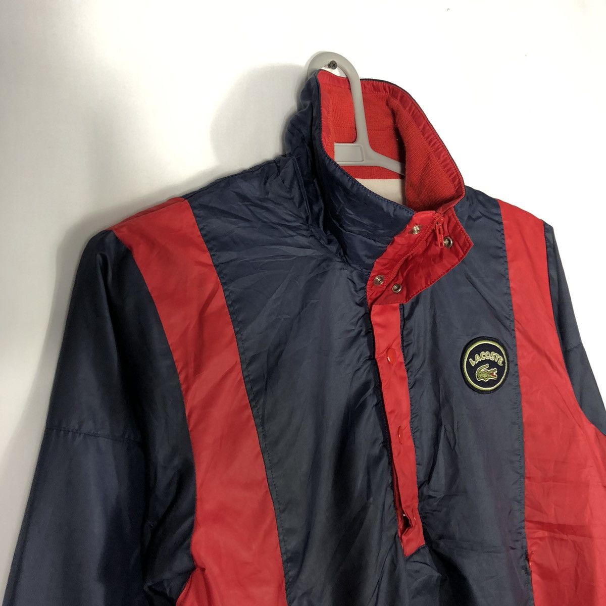 Japanese Brand × Lacoste × Vintage Vintage Lacoste Half Zipper Buttons Outdoor Winter Jacket Size US M / EU 48-50 / 2 - 8 Thumbnail