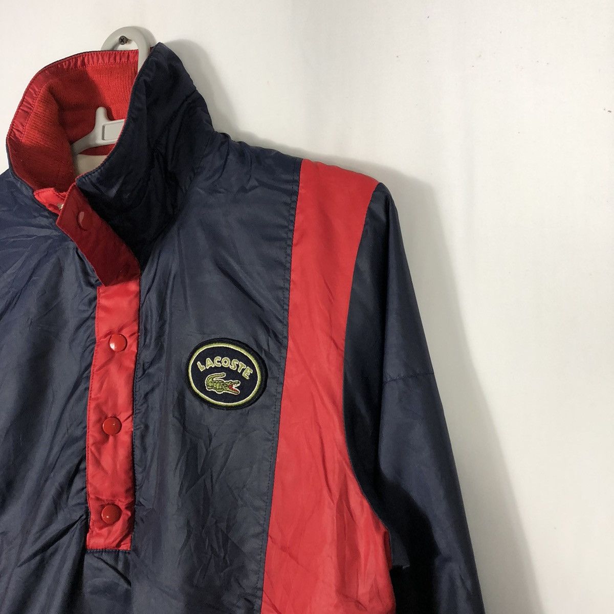 Japanese Brand × Lacoste × Vintage Vintage Lacoste Half Zipper Buttons Outdoor Winter Jacket Size US M / EU 48-50 / 2 - 6 Thumbnail