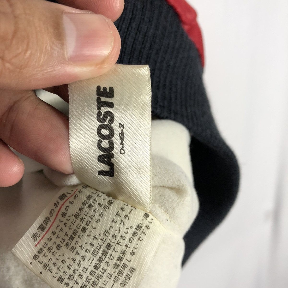 Japanese Brand × Lacoste × Vintage Vintage Lacoste Half Zipper Buttons Outdoor Winter Jacket Size US L / EU 52-54 / 3 - 11 Thumbnail