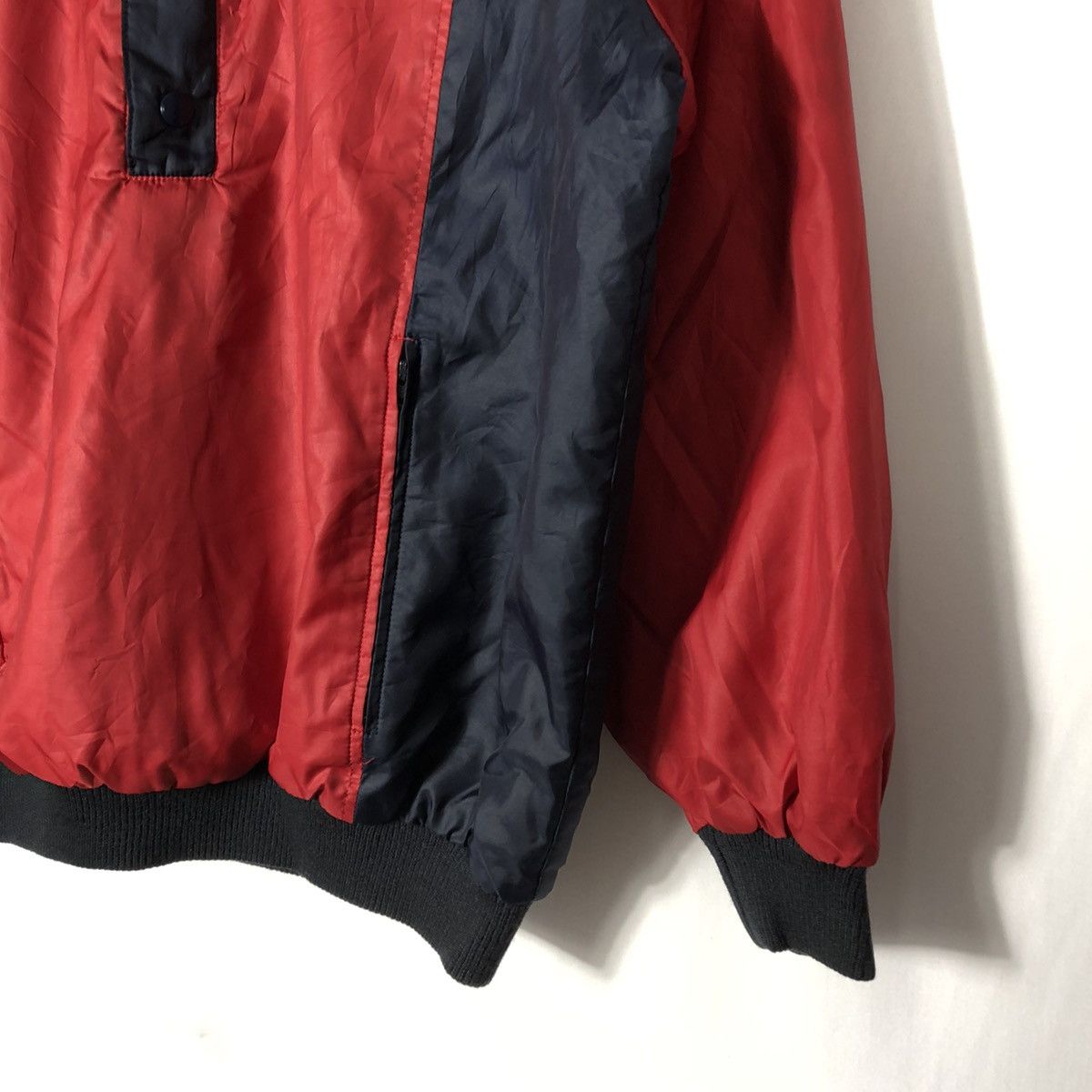 Japanese Brand × Lacoste × Vintage Vintage Lacoste Half Zipper Buttons Outdoor Winter Jacket Size US L / EU 52-54 / 3 - 7 Thumbnail