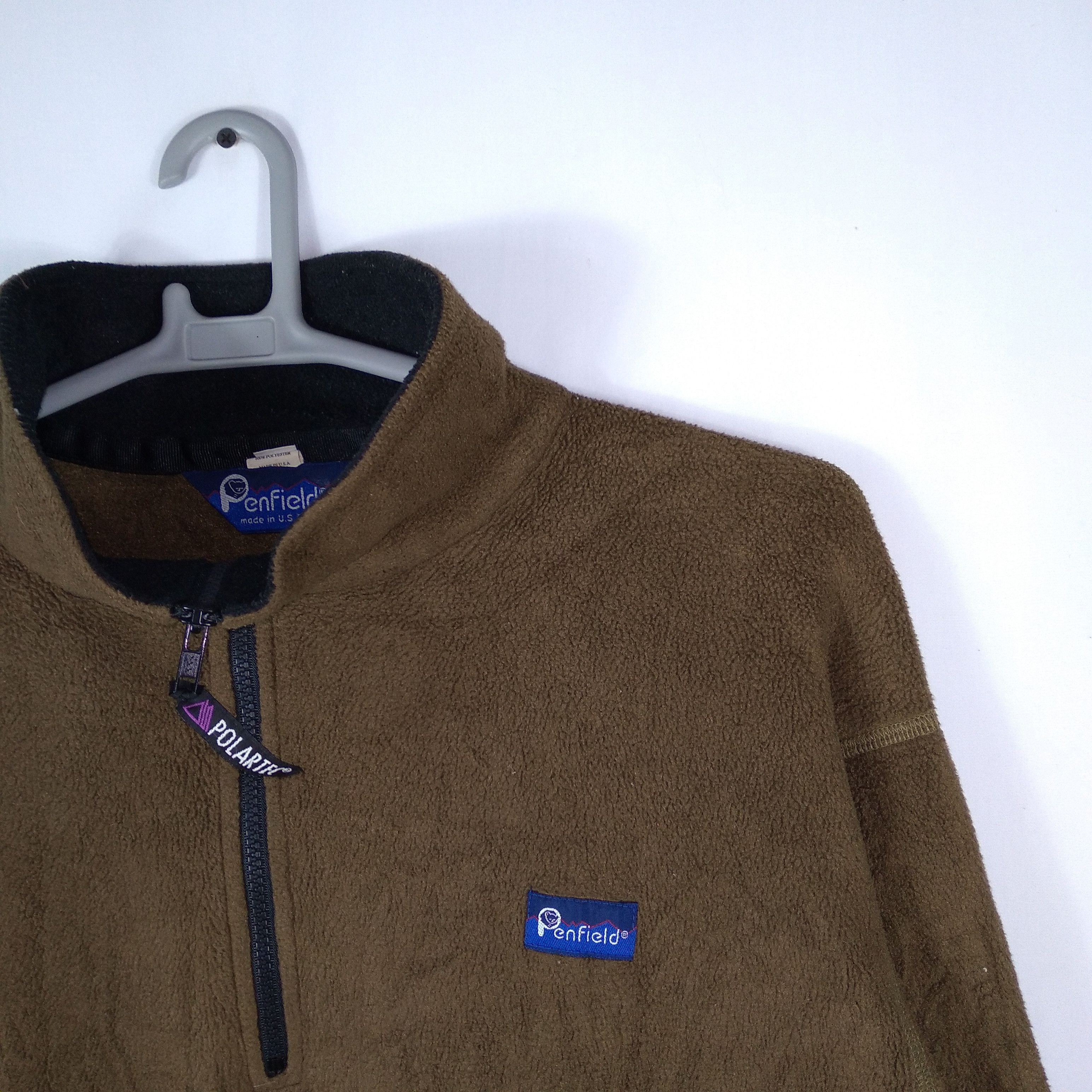 Penfield × Polartec × Vintage Vintage Penfield Polartec Half Zipper Fleece Jacket Size US M / EU 48-50 / 2 - 2 Thumbnail